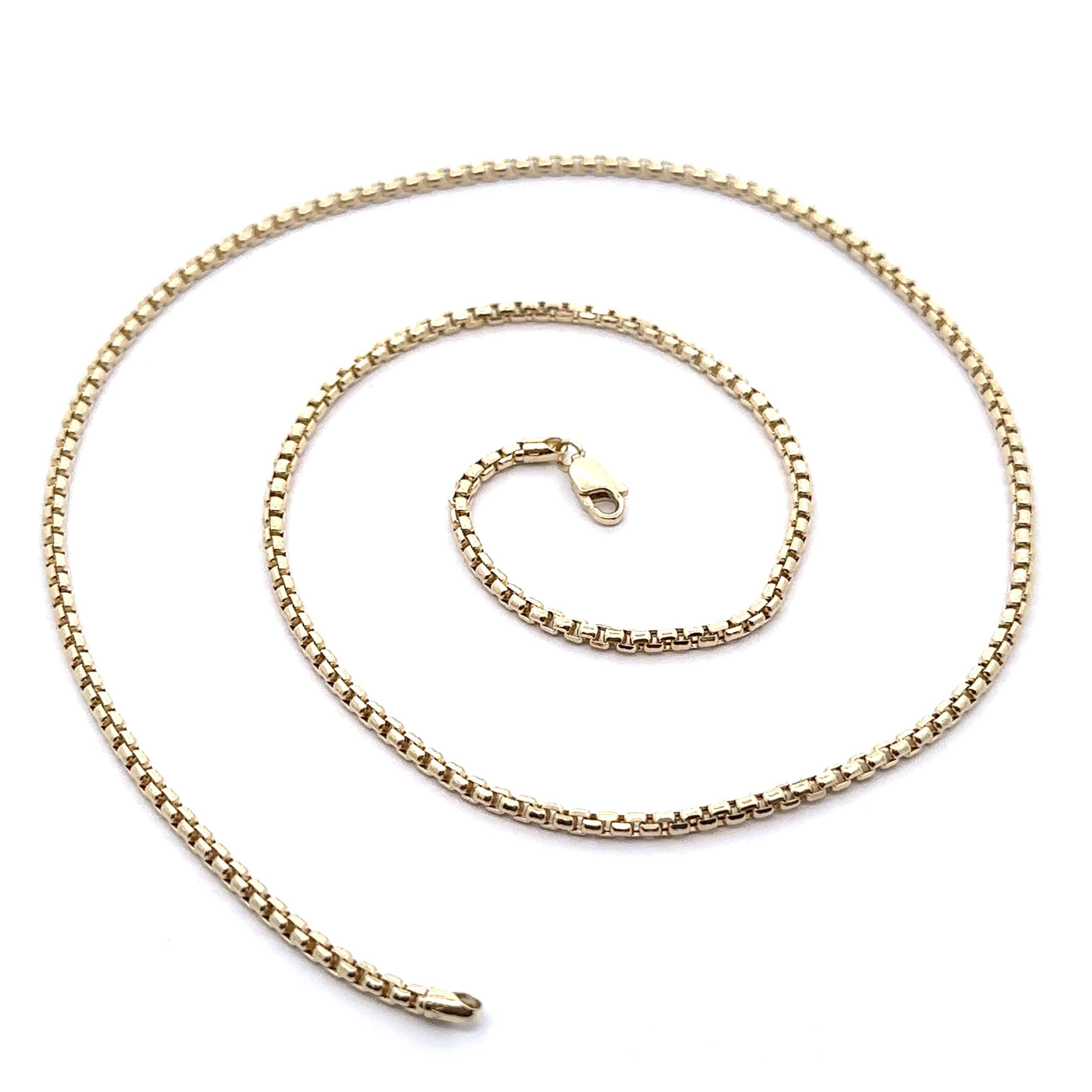New 14k Yellow Gold 20