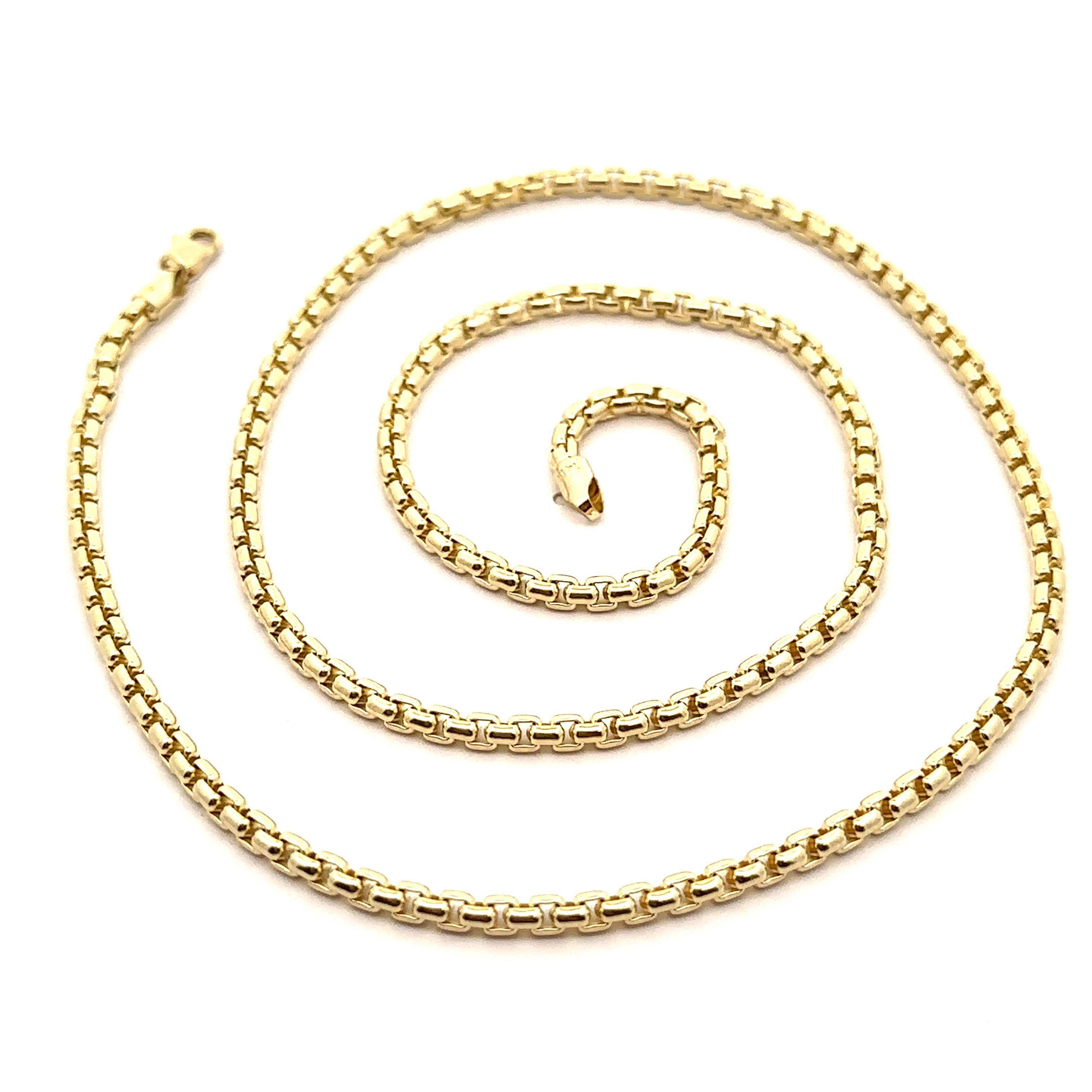 New 14k Yellow Gold 22