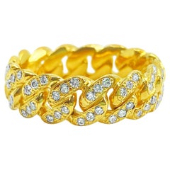 Bague cubaine de 1,50 carat VS diamants