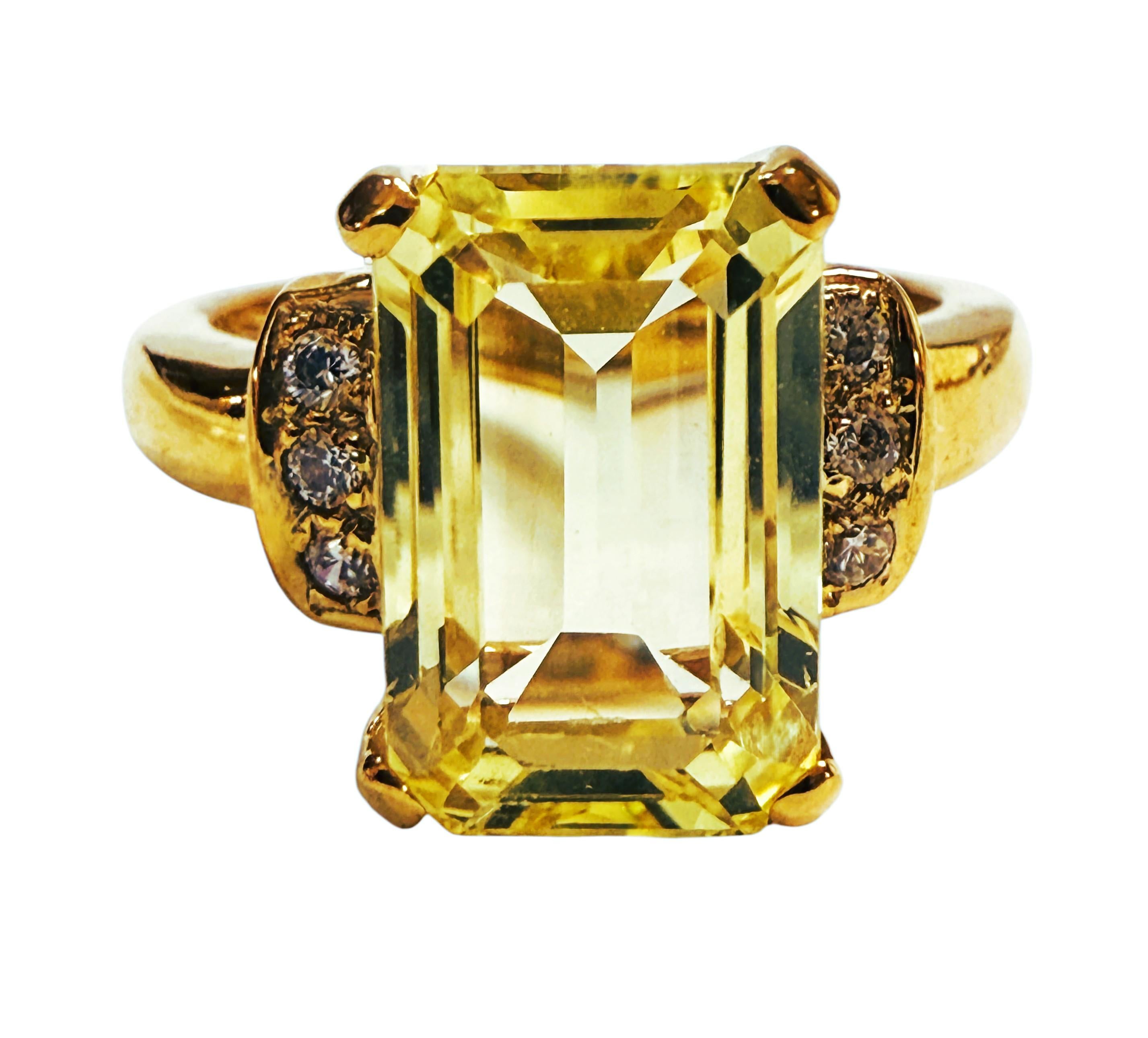 Neu 1,52 Karat Zitronengelber Saphir Diamantschliff Saph Y Gold PL Sterling Ohrring im Angebot 3