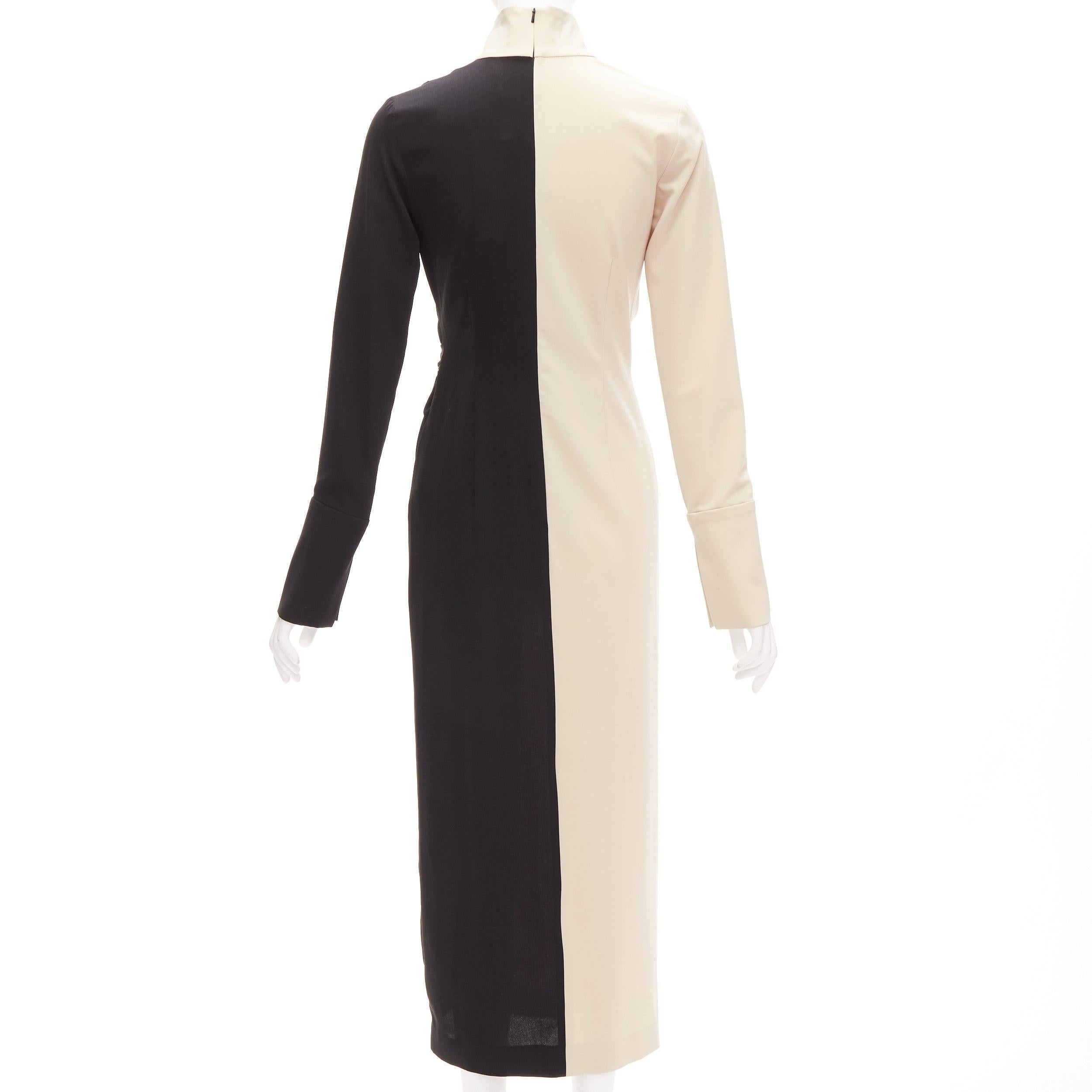 new 16ARLINGTON Morie black nude bicolor knot front cruella de Ville dress UK8 S
Reference: JACG/A00141
Brand: 16Arlington
Material: Polyester
Color: Black, Nude
Pattern: Solid
Closure: Zip
Lining: Black Polyester
Extra Details: Back zip. Front left
