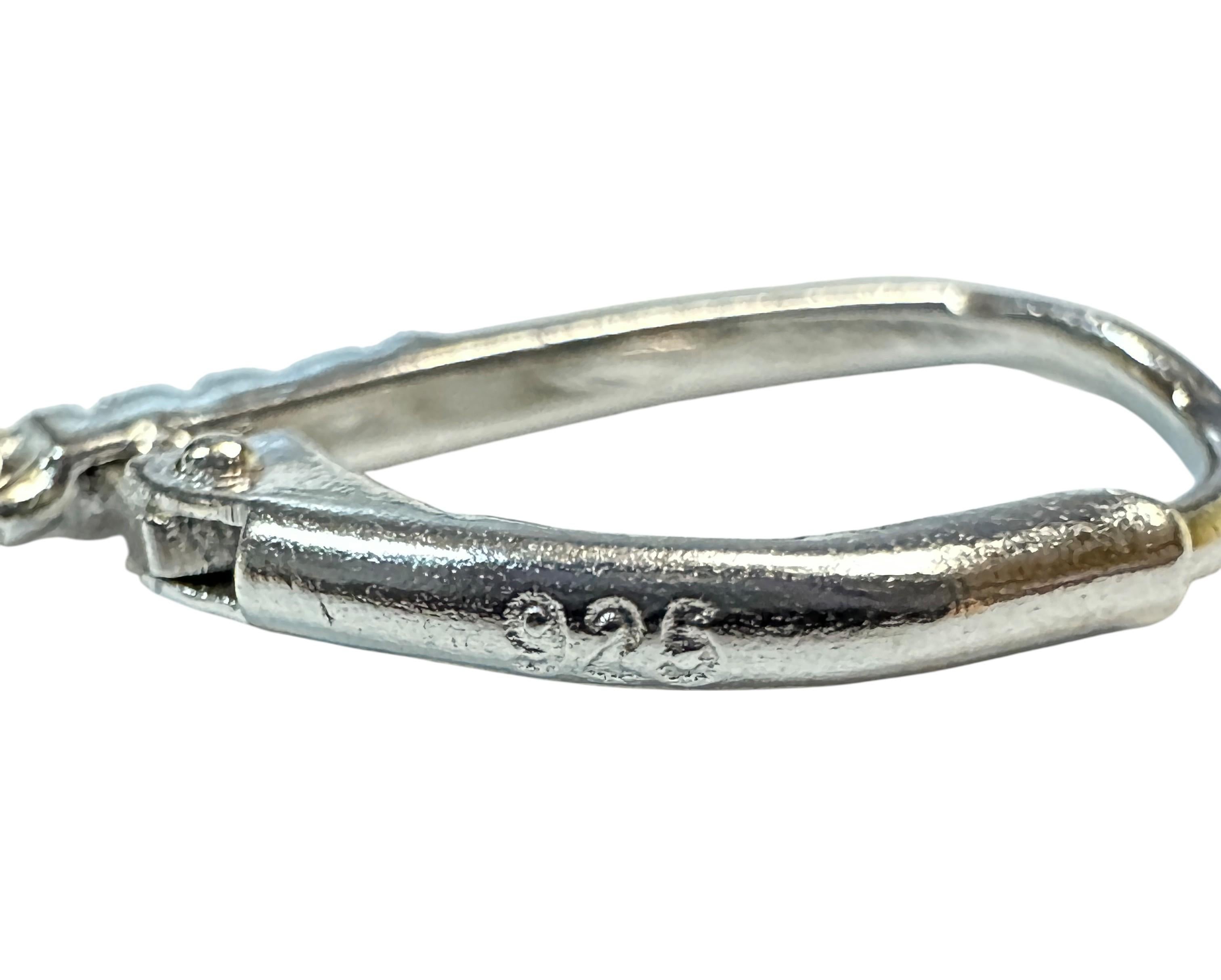 Neu 1,82 Karat Blauer Topas und Diamant Saphir Ohrringe mit Hebelrückseite 2