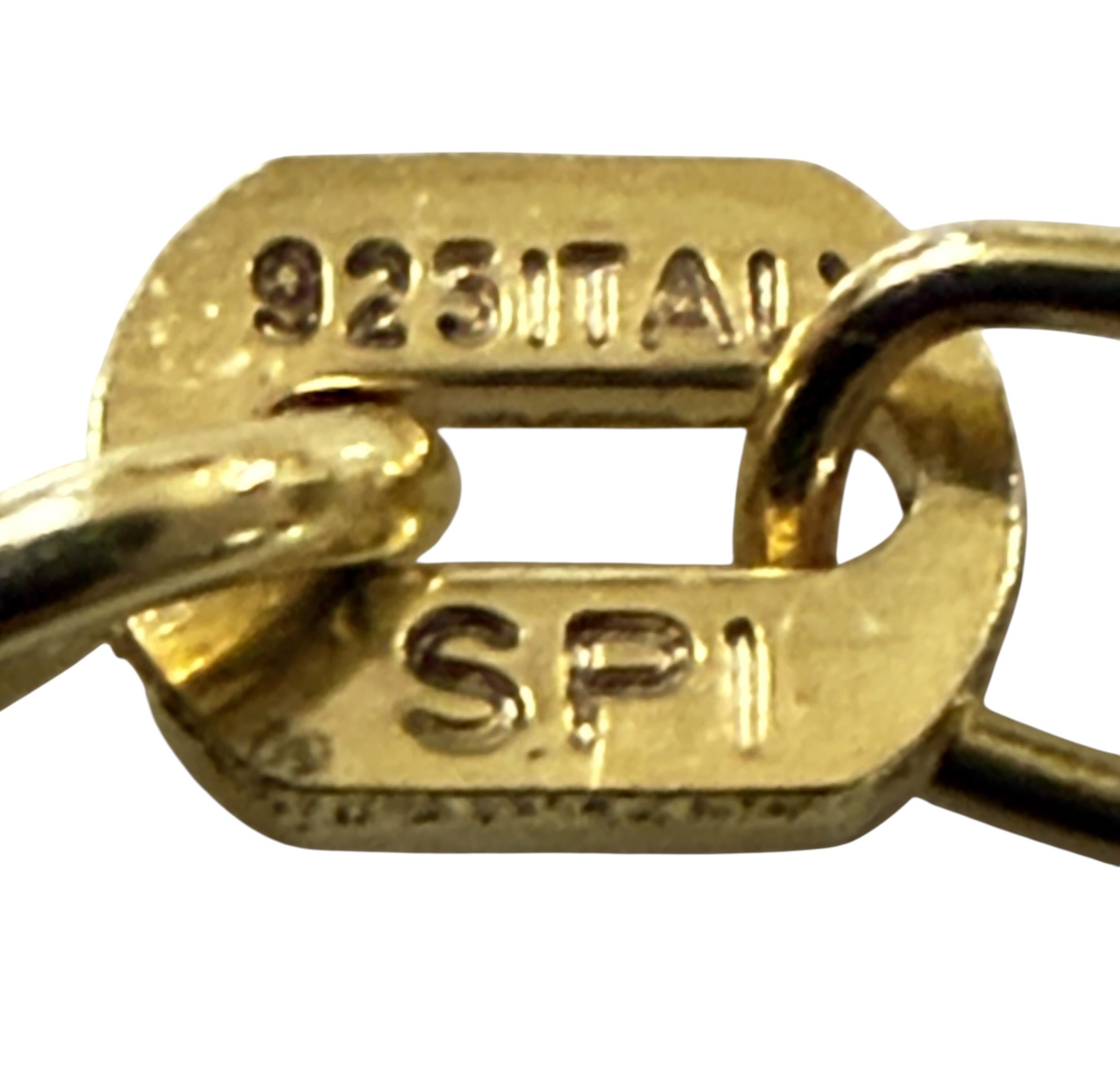 Neu 1,86 Karat natürlicher gelber Topas & Diamantschliff Saphir Gold PL Halskette im Angebot 3