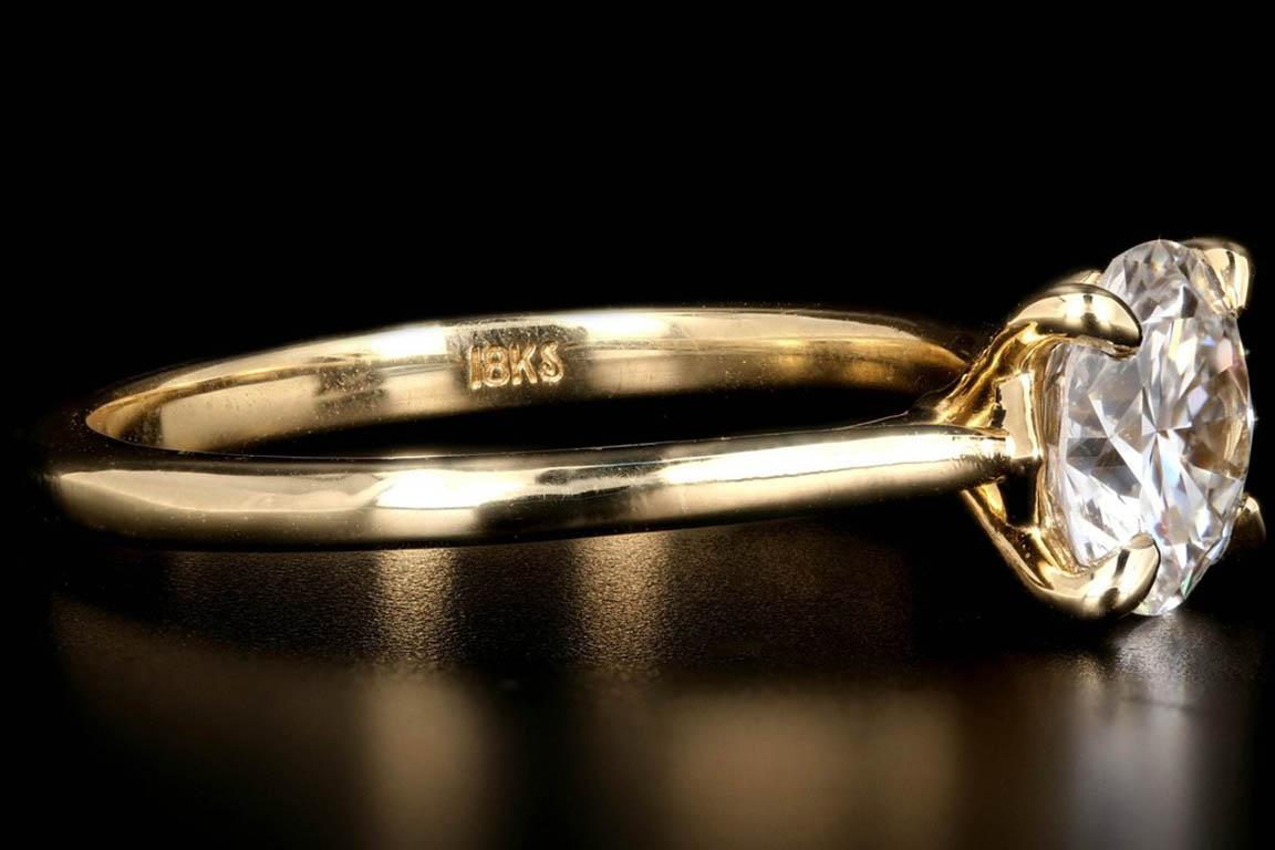 1.35 carat diamond ring