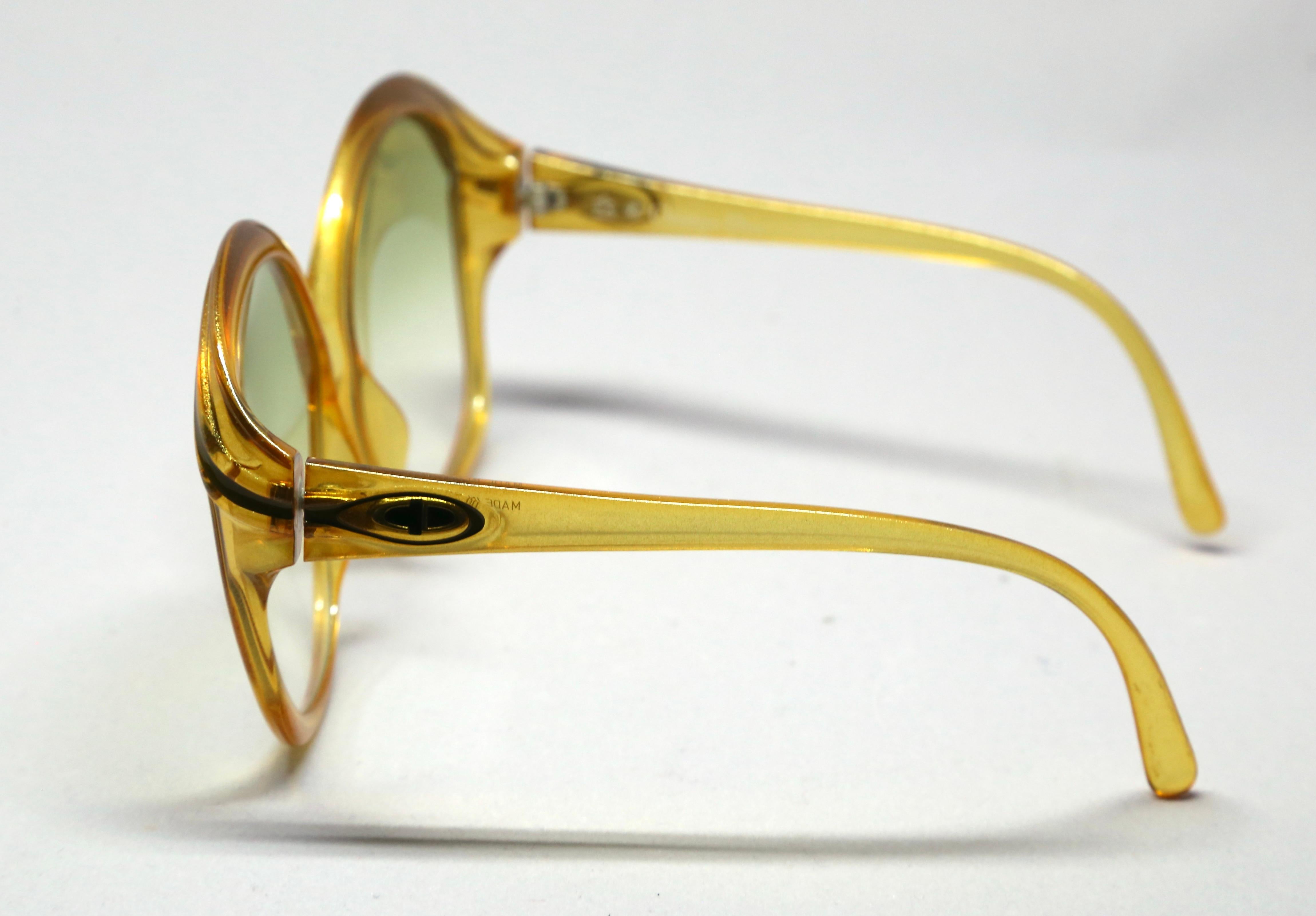 Women's or Men's NEW 1970's CHRISTIAN DIOR sunglasses with gradient lenses