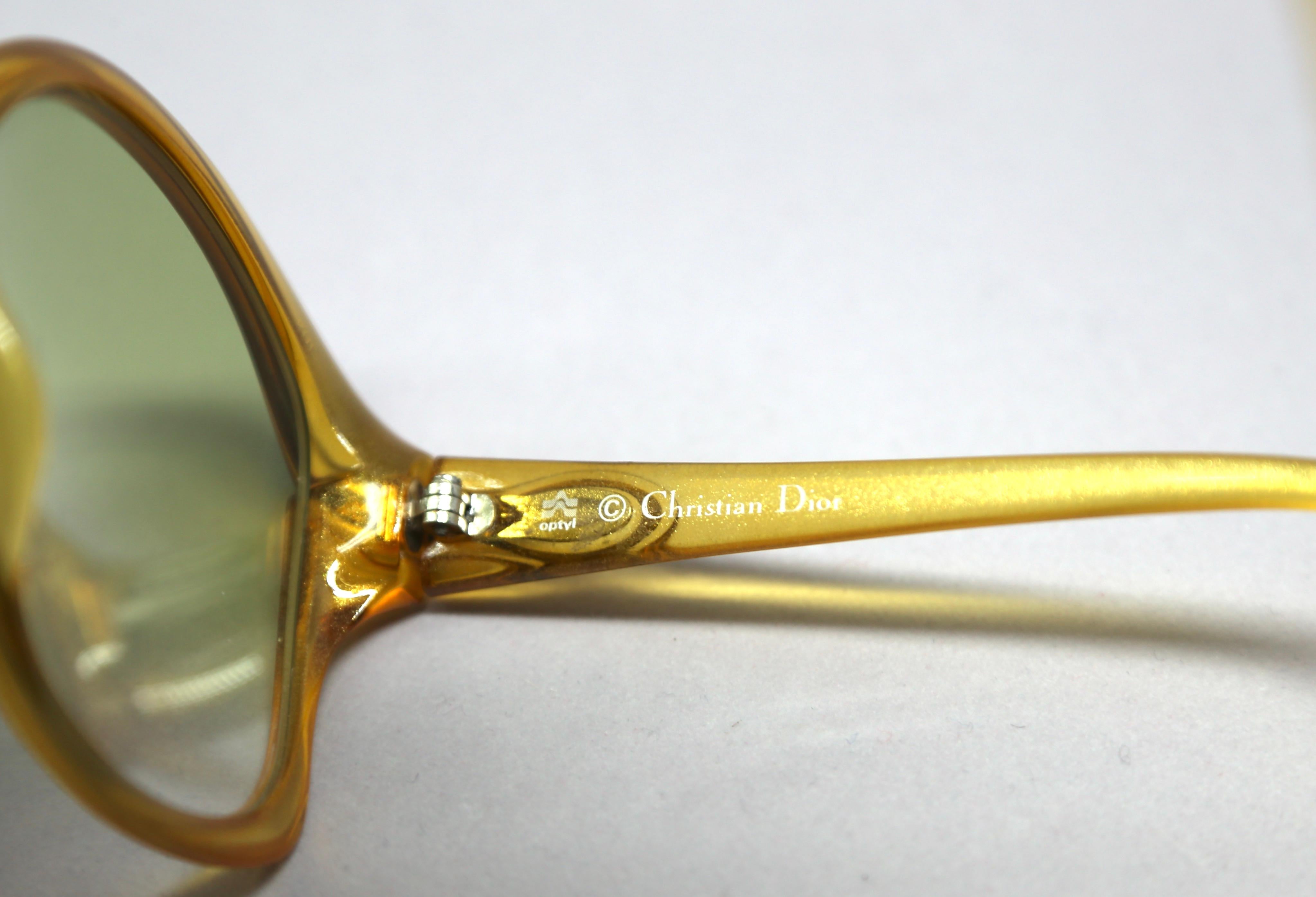 NEW 1970's CHRISTIAN DIOR sunglasses with gradient lenses 1