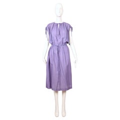 NEW 1970's YVES SAINT LAURENT rive gauche cotton gauze dress