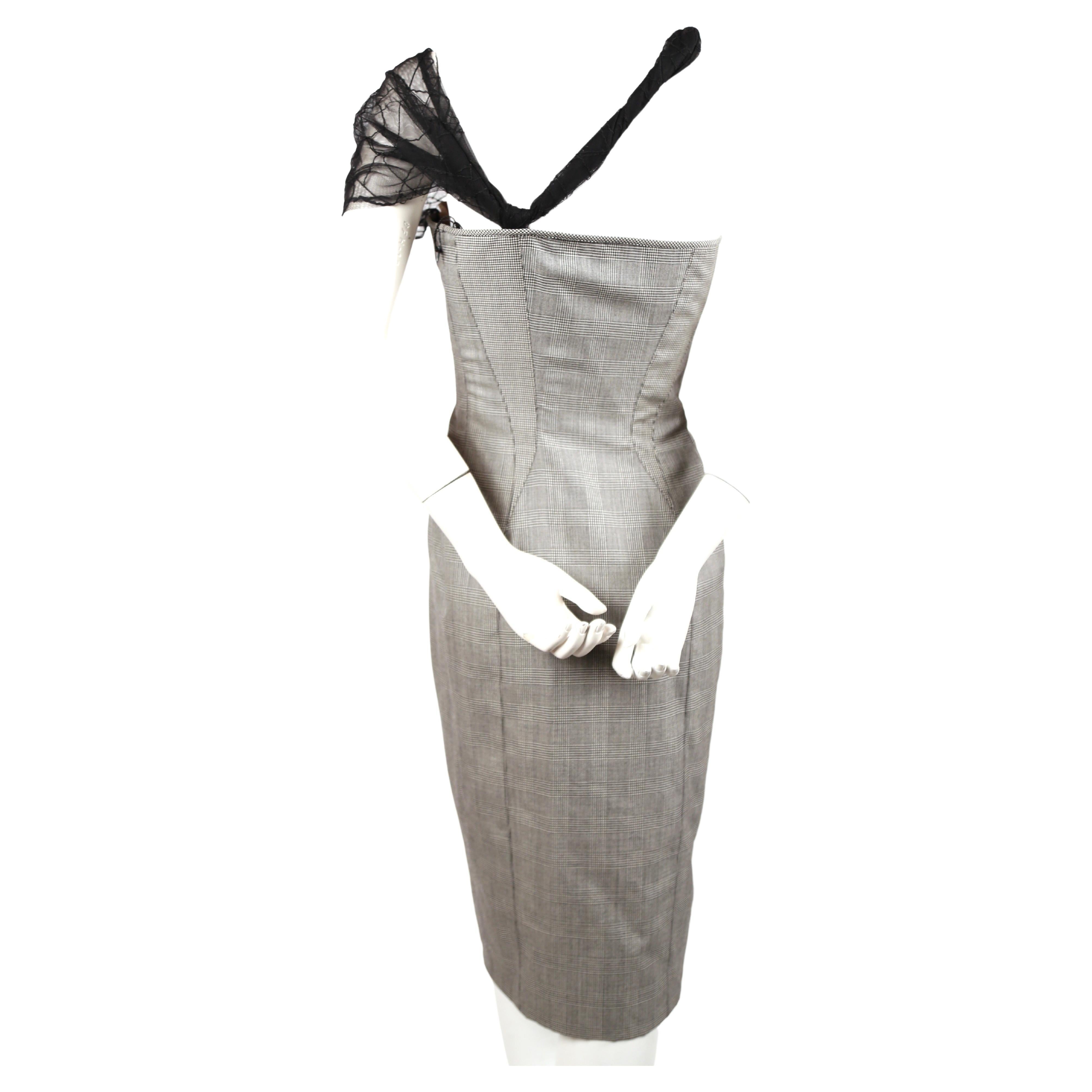 Women's or Men's new 1998 GIANNI VERSACE COUTURE asymmetrical bustier dress - unworn  For Sale