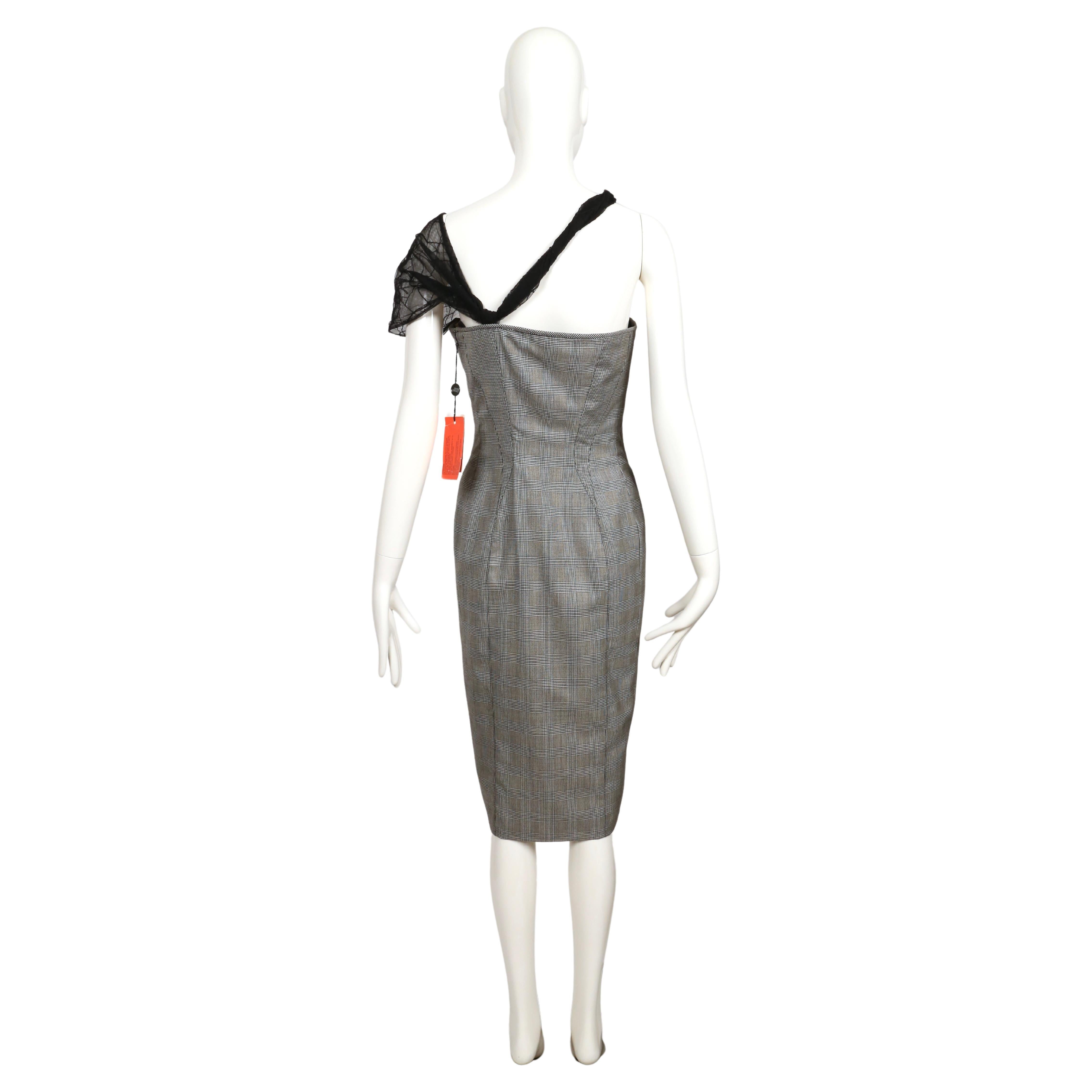 Asymmetrisches Bustierkleid von GIANNI VERSACE COUTURE, neu, 1998, ungetragen im Angebot 2
