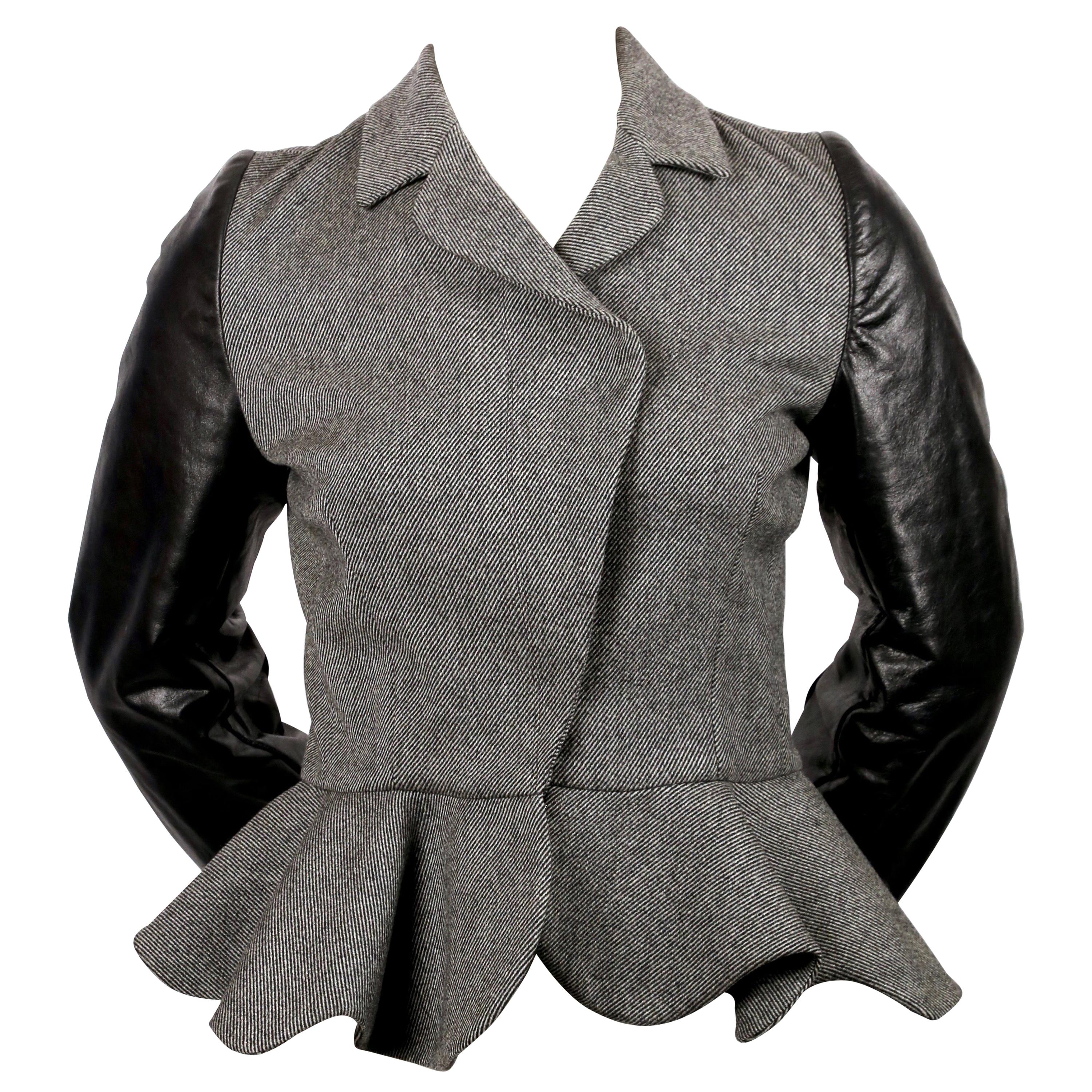 Balenciaga by Nicolas Ghesquière SS2006 Victorian Collar Paisley Silk Top