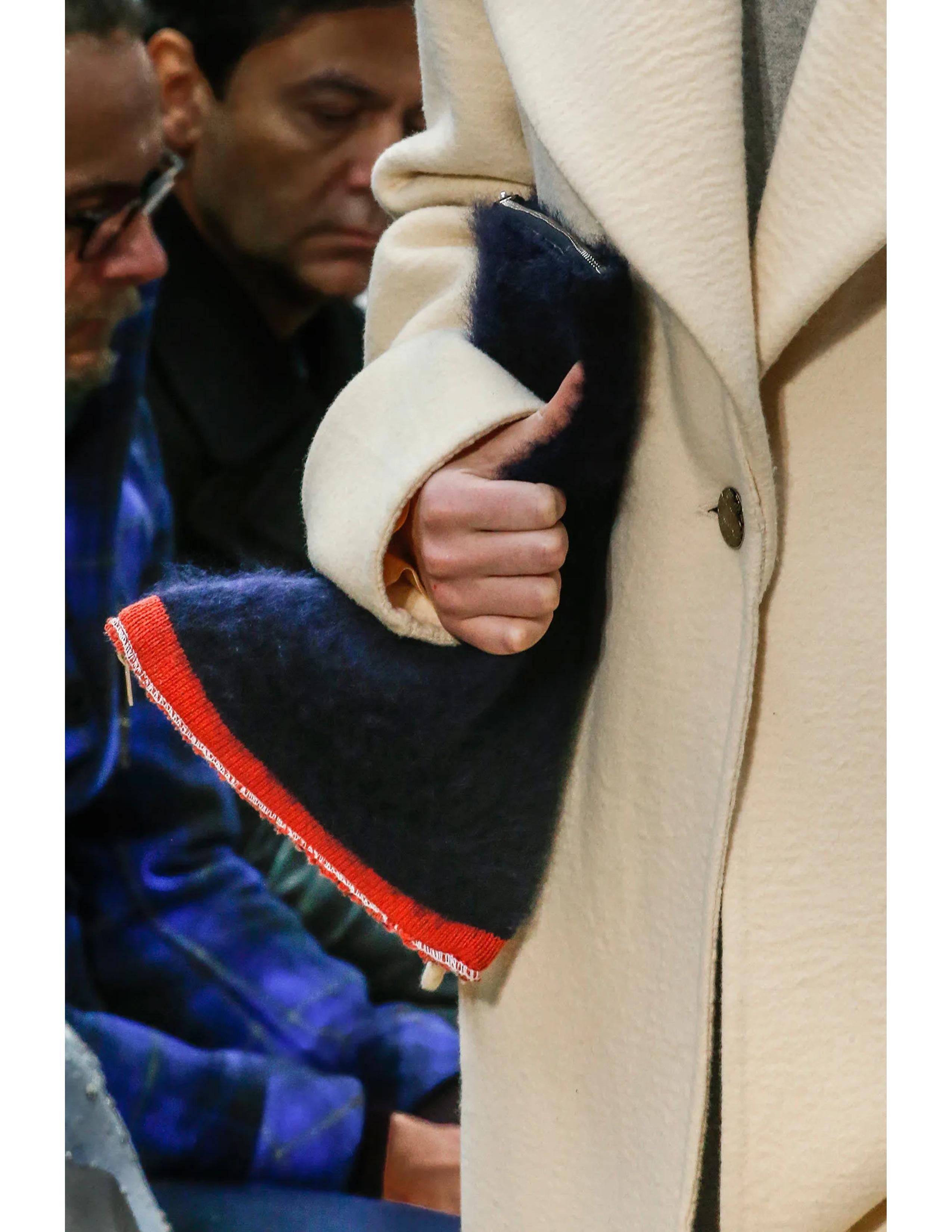 new 2013 CELINE by PHOEBE PHILO buttercream cashmere RUNWAY coat  For Sale 8