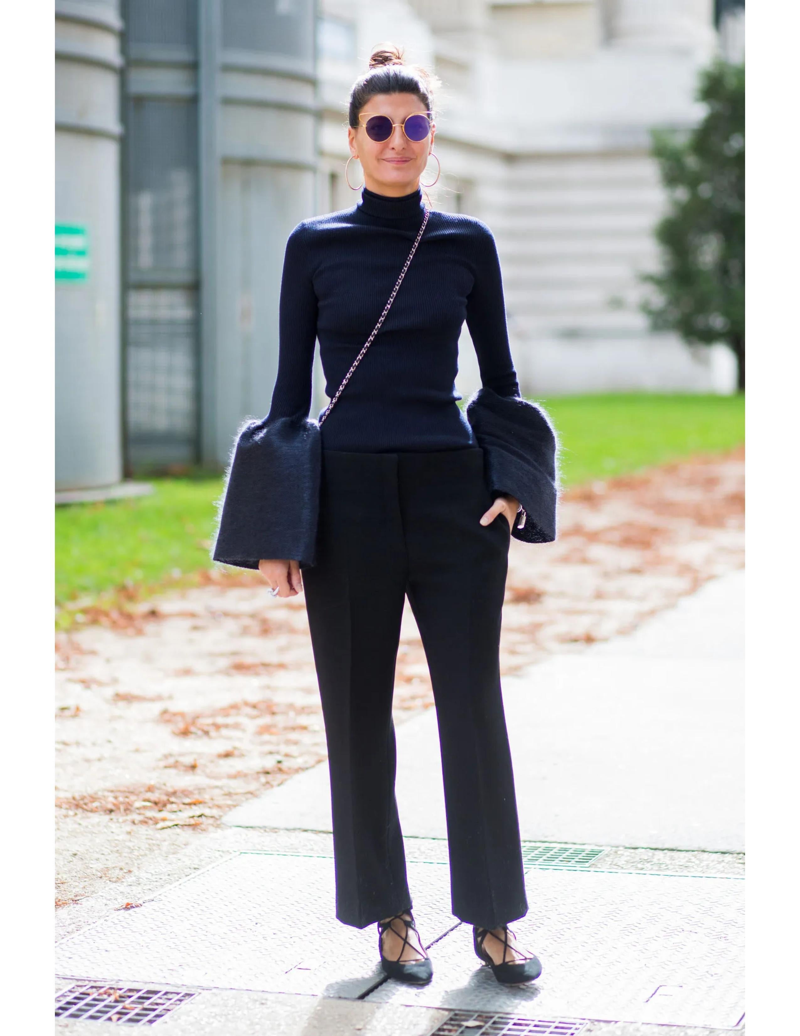 Neu 2015 CELINE by PHOEBE PHILO Rollkragenpullover mit Glockenärmeln 6