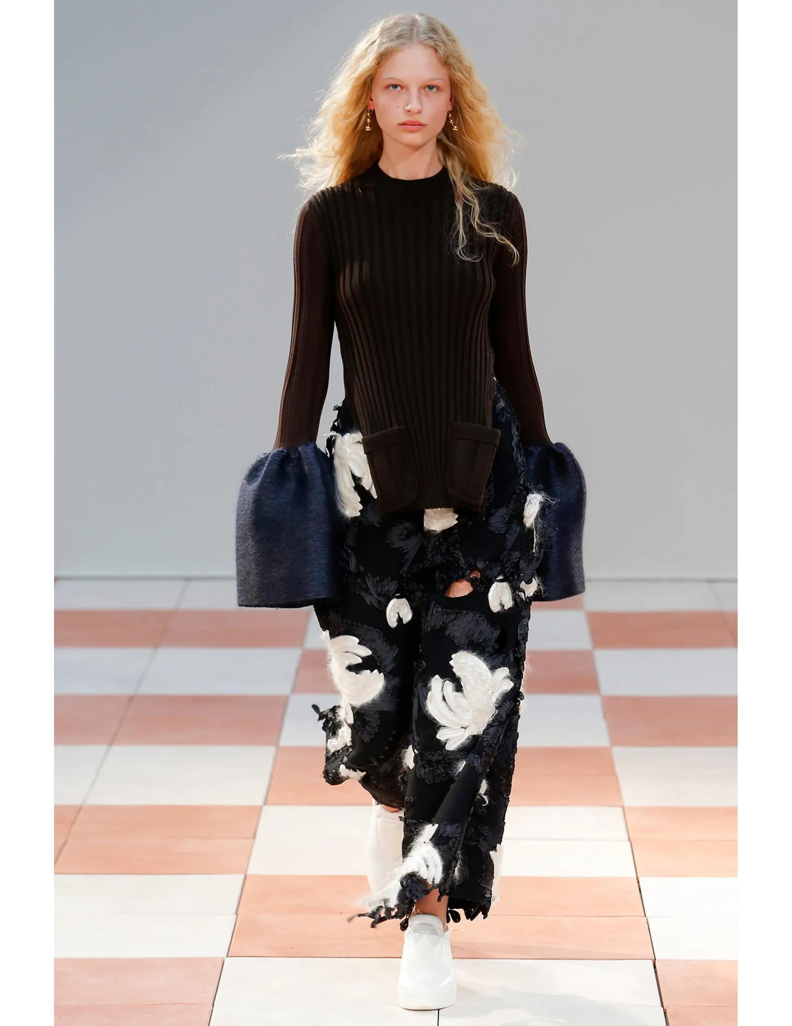 Neu 2015 CELINE by PHOEBE PHILO Rollkragenpullover mit Glockenärmeln 2