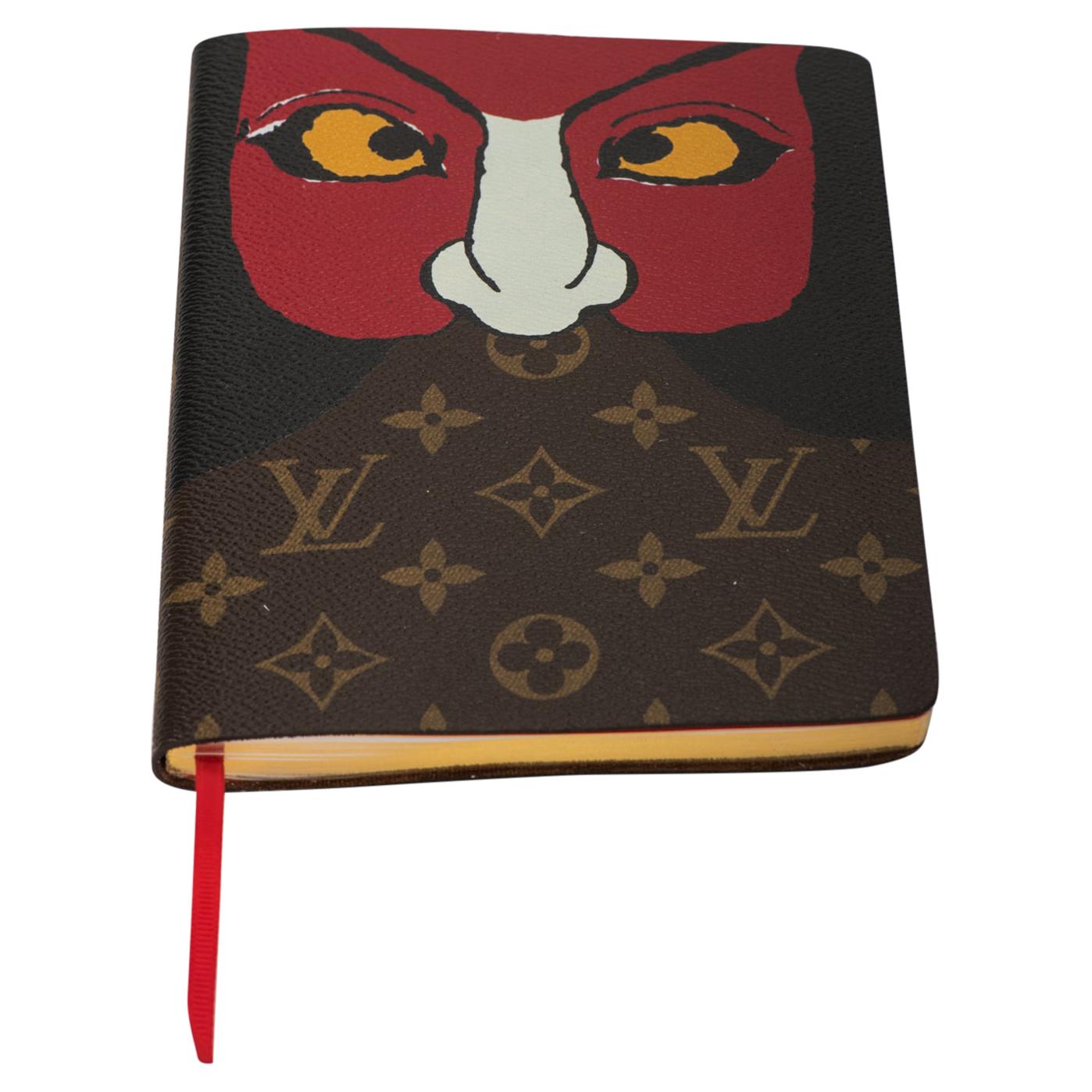 New 2018 Louis Vuitton Kabuki Mask Notebook