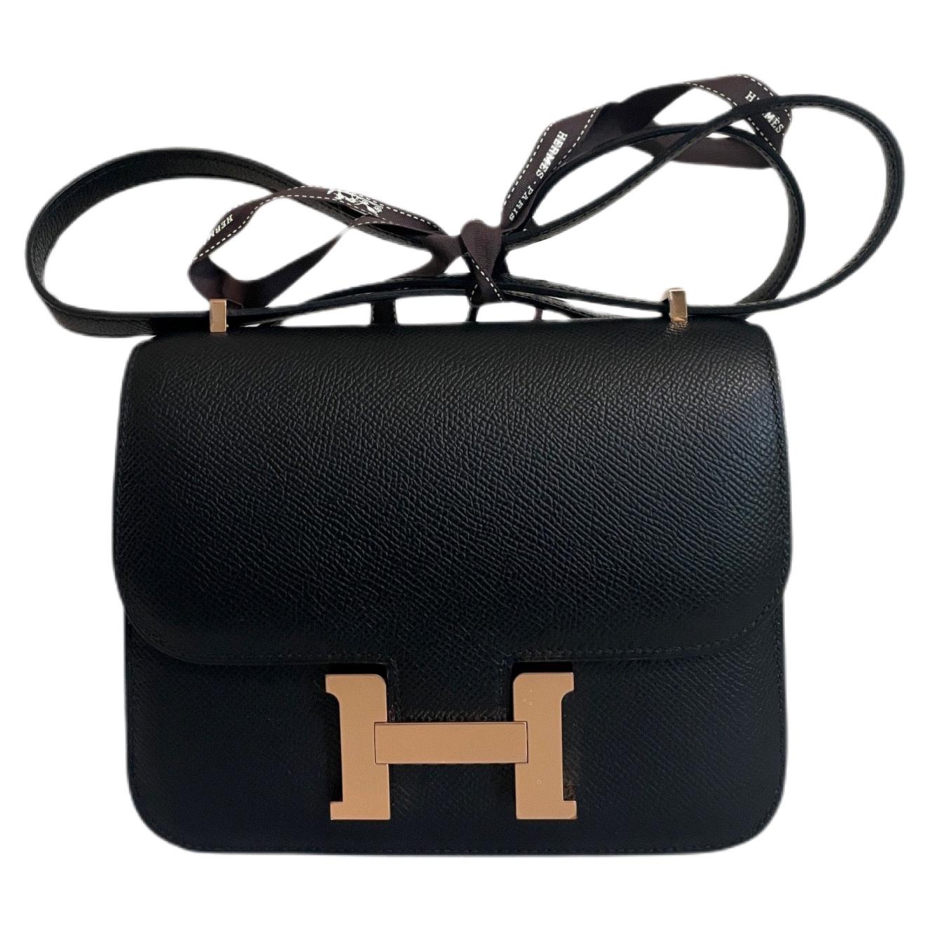 Hermes Constance 18 Black - 9 For Sale on 1stDibs | hermes