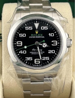 NEW 2023 Rolex Air-King 40mm Greene & Greene & Greene in acciaio inossidabile Orologio da uomo 126900
