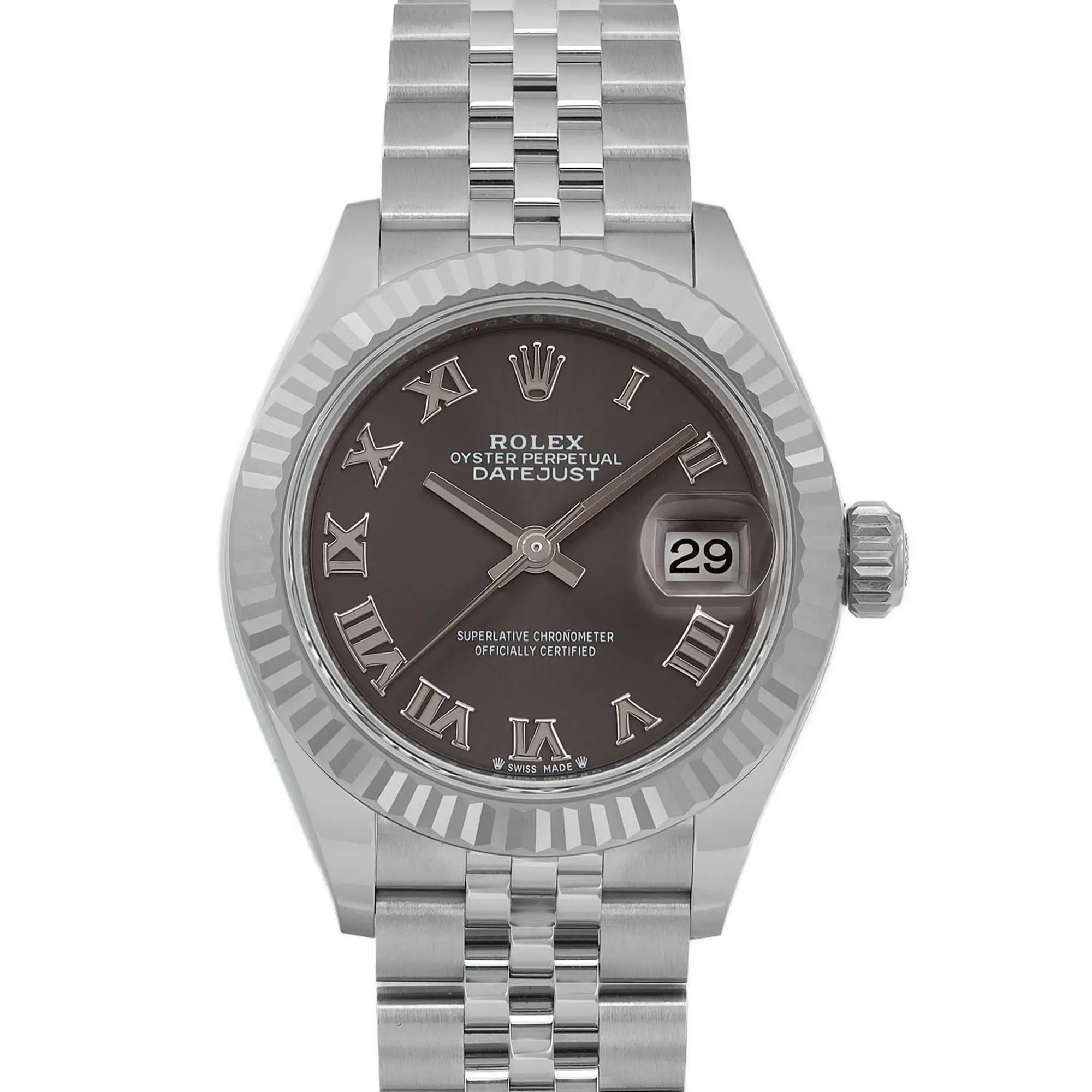 Nouvelle montre. Carte 2024. Livré avec la boîte et les papiers d'origine.

Informations générales
Marque : Rolex
Type : Montre-bracelet
Modèle : Rolex Datejust 279174
Numéro de modèle : 279174
Département : Femmes
Pays/Région de fabrication :