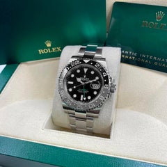 NEW Rolex GMT-Master II 40mm Bruce Wayne Oyster Watch 126710GRNR