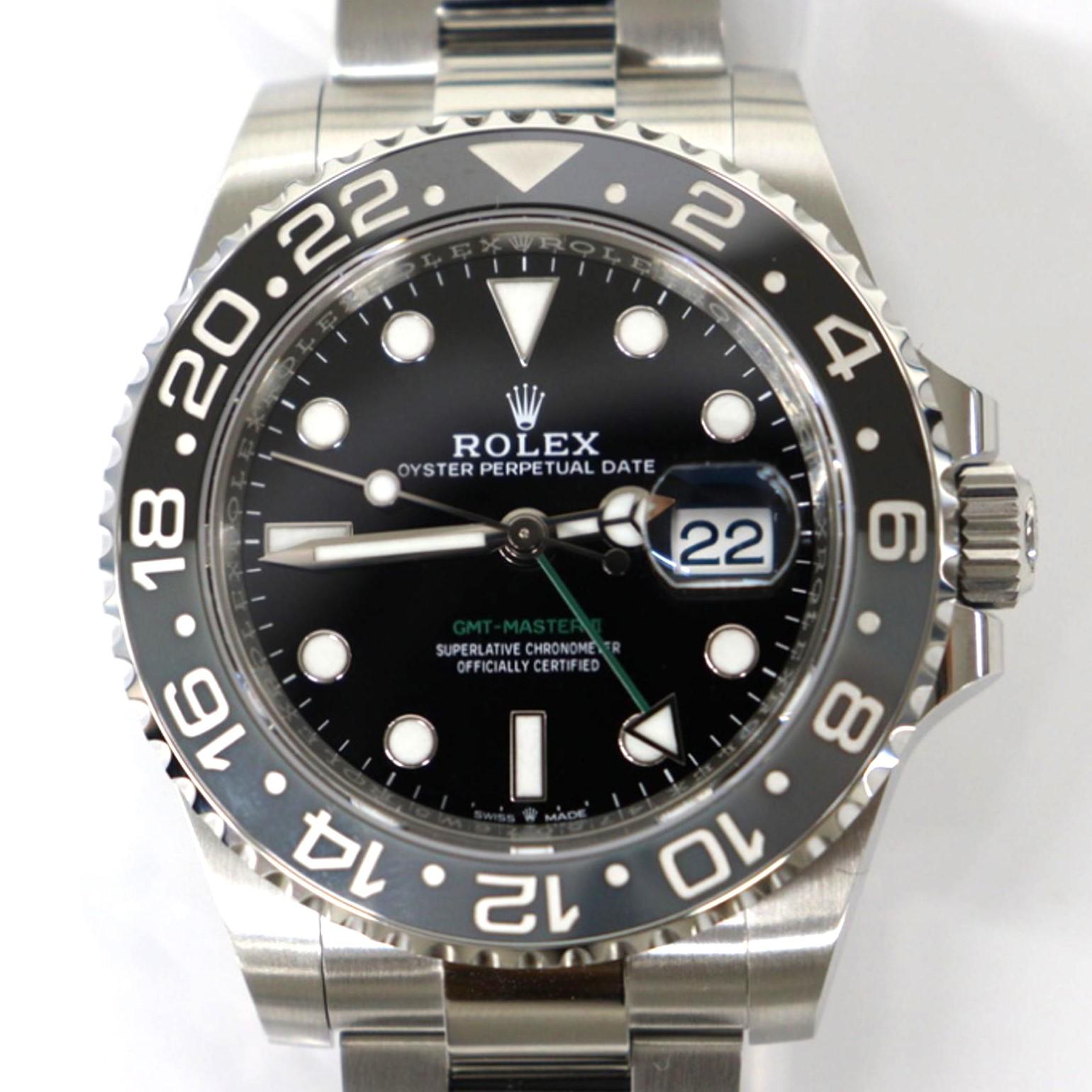 NEW 2024 Rolex GMT-Master II 40mm Bruce Wayne Oyster 126710 Herren im Angebot