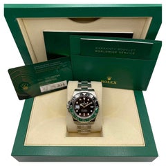 NEW 2024 Rolex GMT-Master II Sprite 40mm Steel Black Dial Watch 126720VTNR