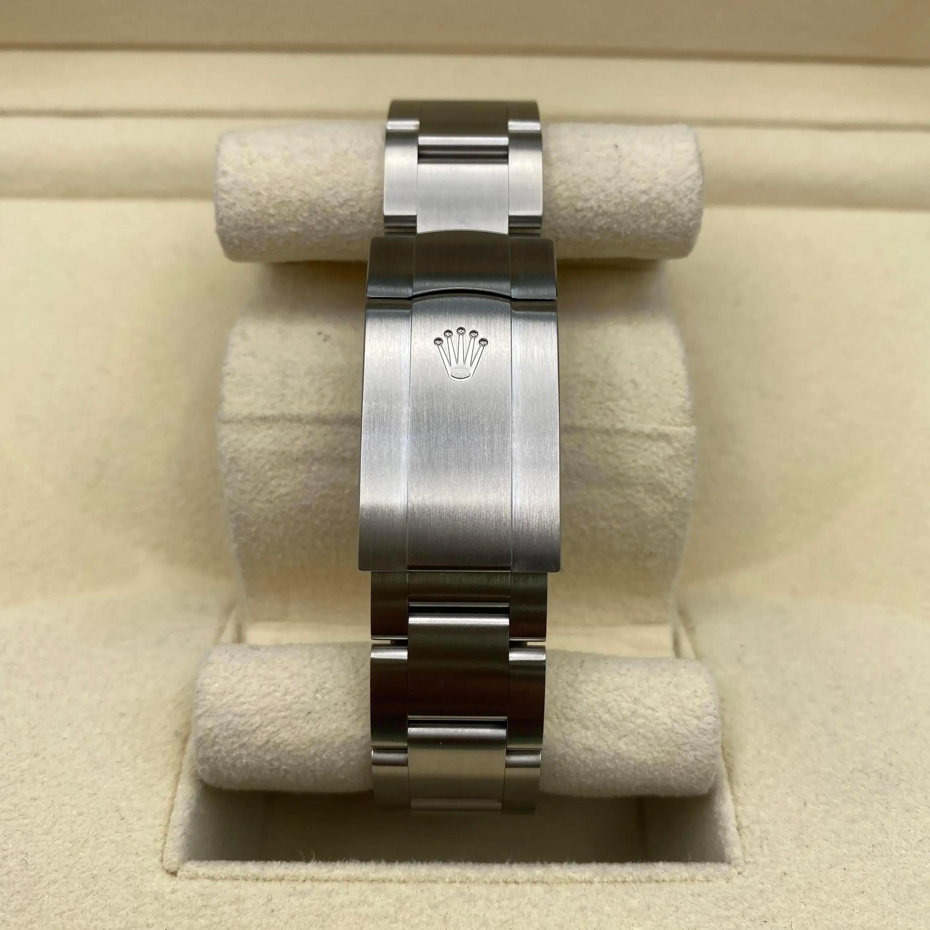 New 2024 Rolex Oyster Perpetual 124300 Steel Silver Dial Oyster Automatic Watch For Sale 2