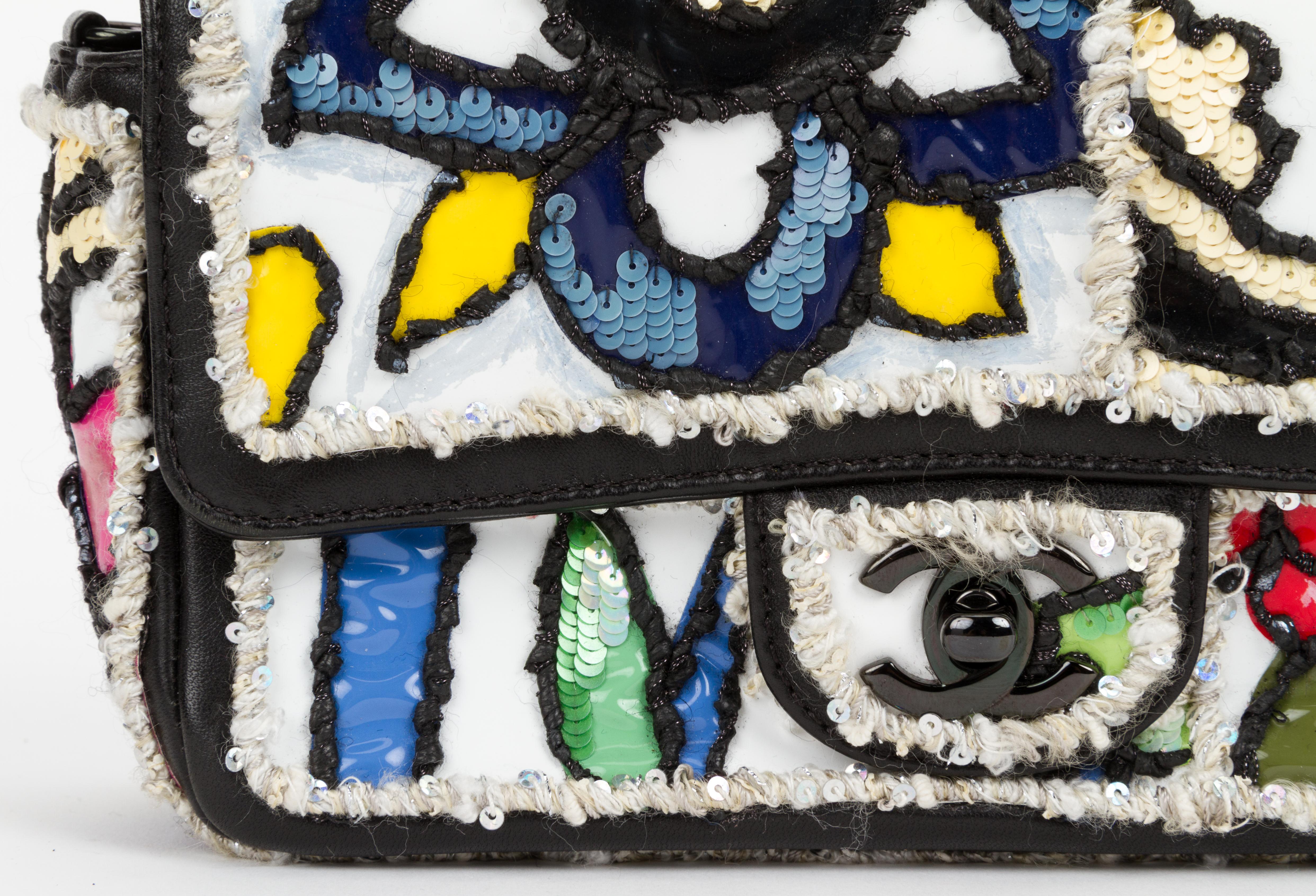 New $22, 000 Limited Edition Chanel Hand Beaded Jewel Bag In New Condition In West Hollywood, CA