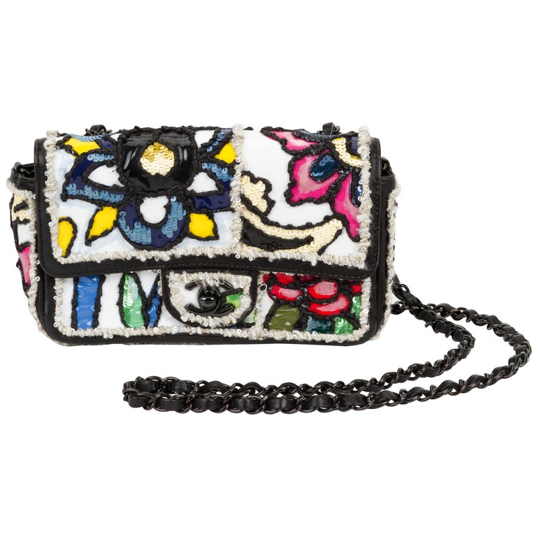 New $22,000 Limited Edition Chanel Hand Beaded Jewel Bag at 1stDibs | chanel  beaded bag, beaded chanel bag, beaded bag chanel