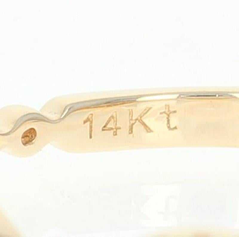 Round Cut .32 Carat Round Brilliant Diamond Ring, 14 Karat Yellow Gold Halo Band
