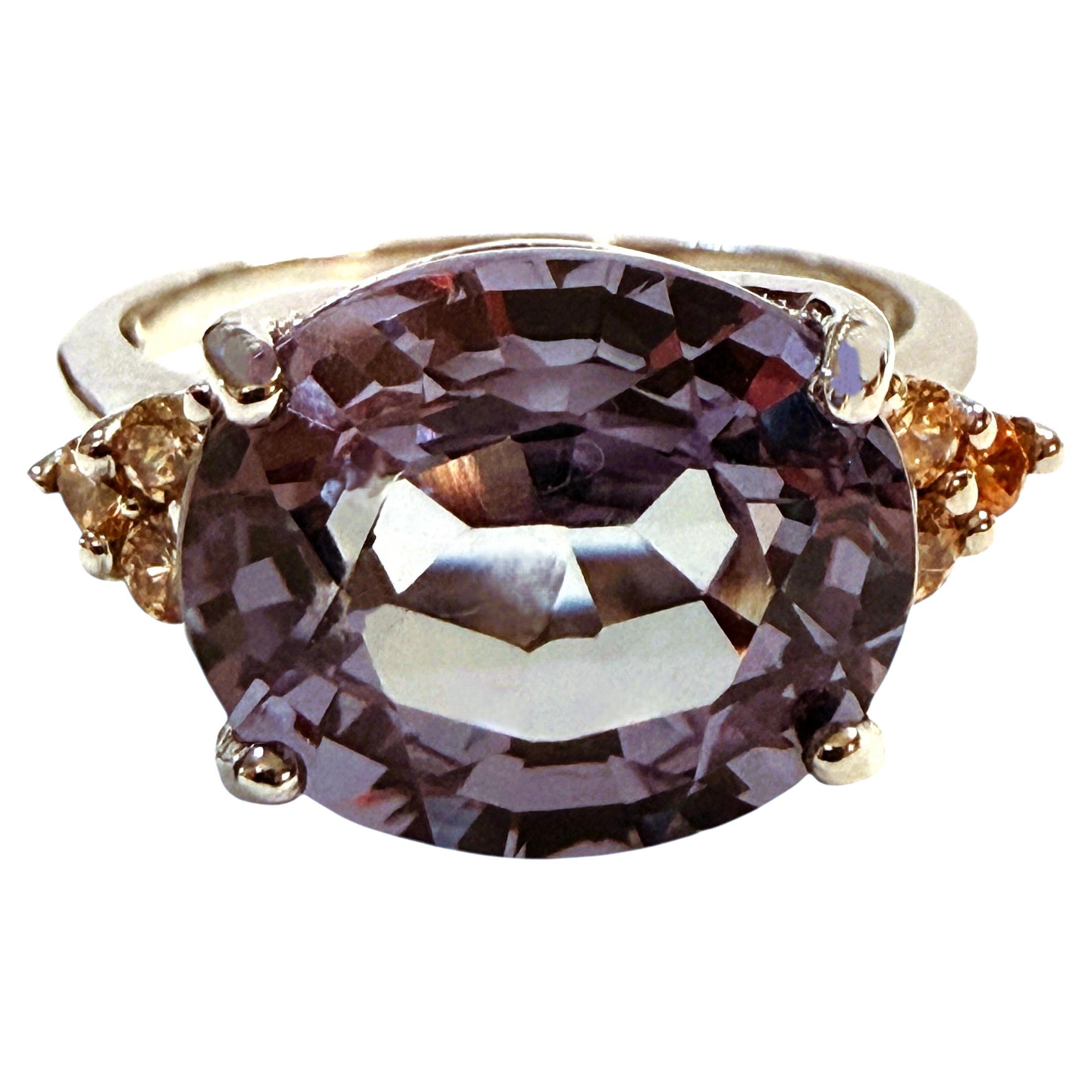 Neu 7,10 Karat Alexandrit 
Diamantschliff Saphir Sterling Ring Größe 6,75