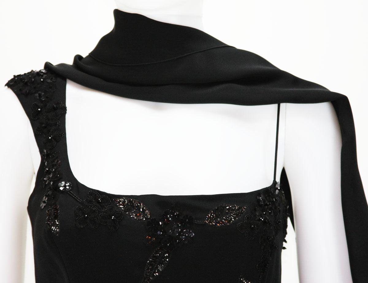 New $7500 L'WREN SCOTT S/S 2010 Represent Her *MADAME DU BARRY* Black Dress Gown 3