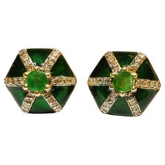 Clous d'oreilles - Saphir