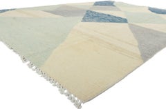 New Abstract Moroccan Area Rug