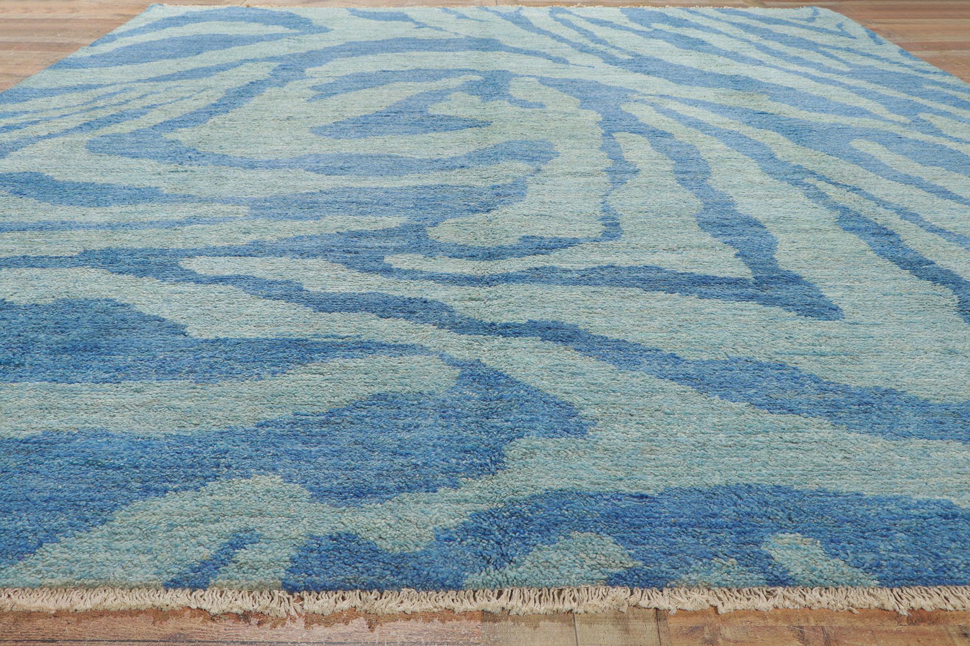 Neuer abstrakter marokkanischer Teppich (21. Jahrhundert und zeitgenössisch) im Angebot