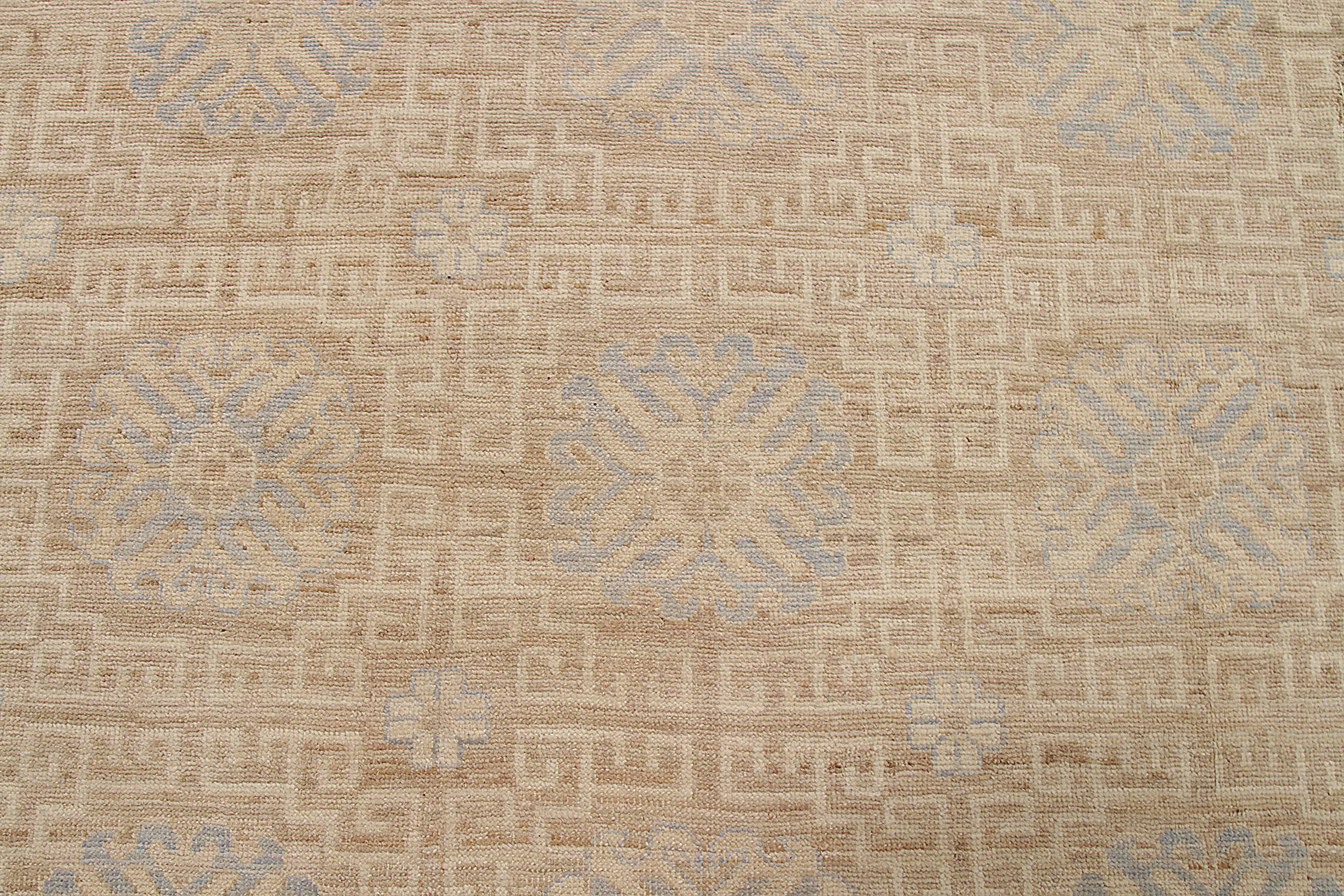 New Afghan Area Rug Khotan Design In New Condition For Sale In Dallas, TX