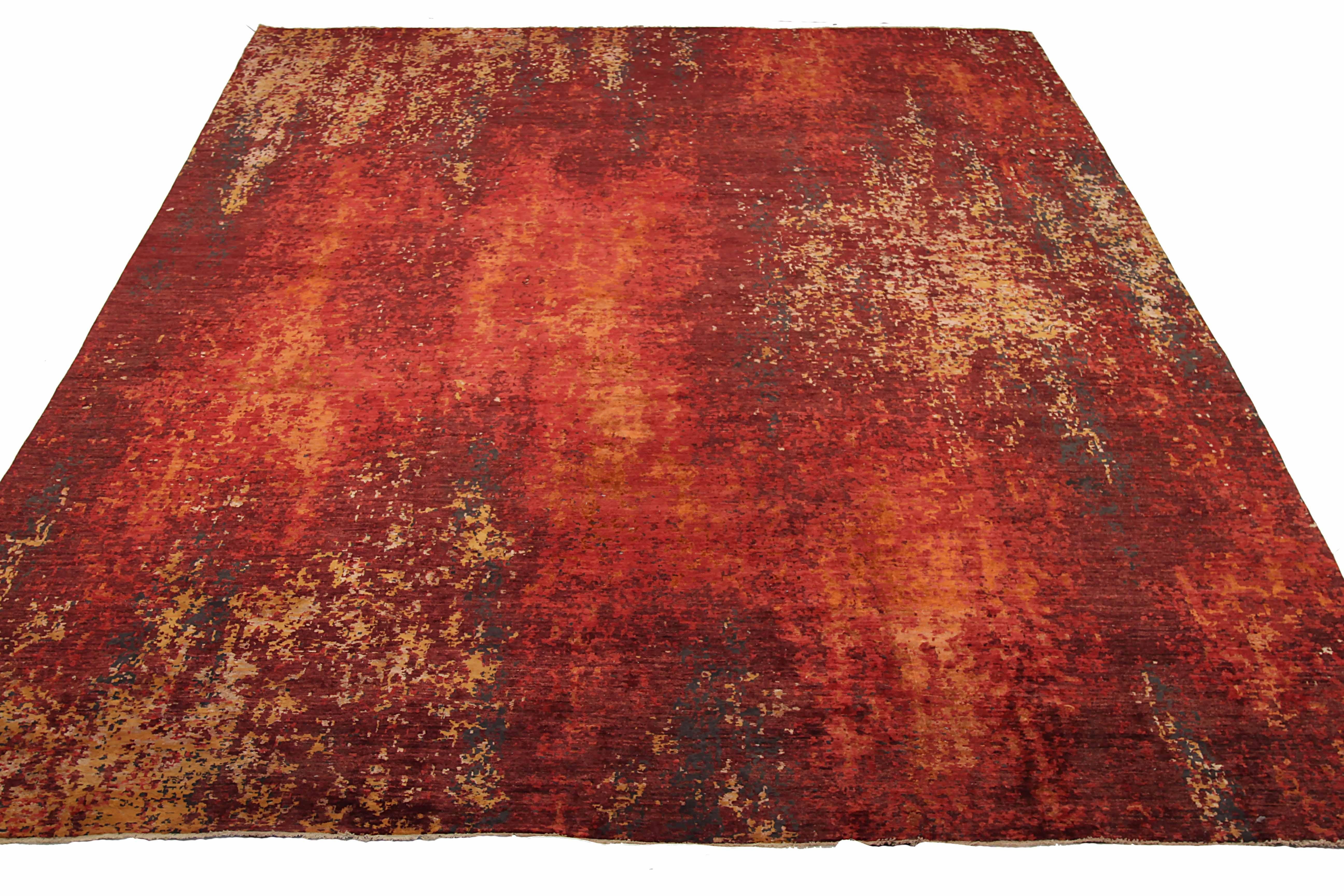 New area rug handwoven from the finest sheep’s wool. It’s colored with all-natural vegetable dyes that are safe for humans and pets. It’s a traditional Modern design handwoven by expert artisans. It’s a lovely area rug that can be incorporated with