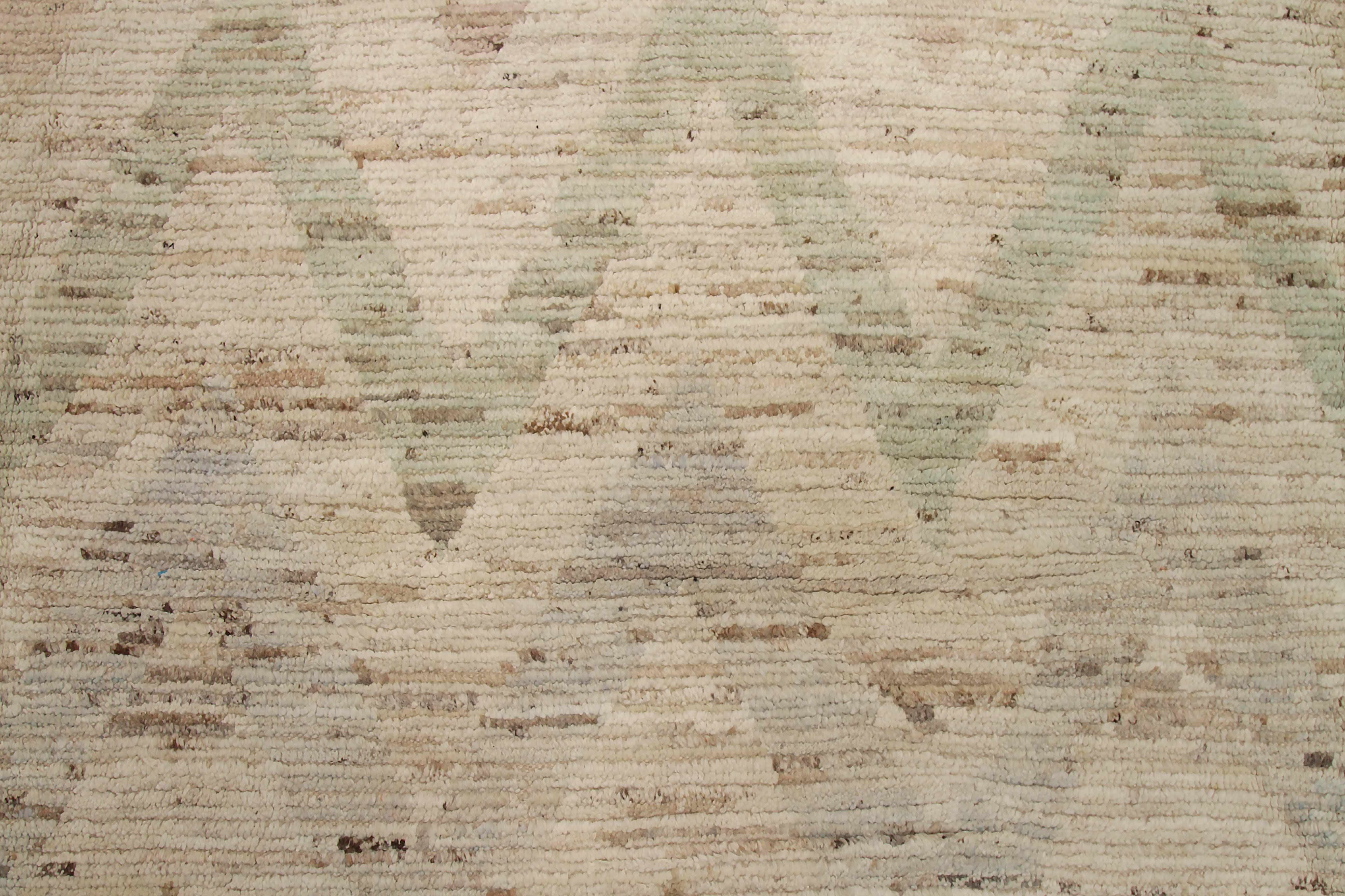 New Afghan Area Rug Moroccan Design In New Condition For Sale In Dallas, TX