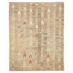 New Afghan Area Rug Moroccan Design