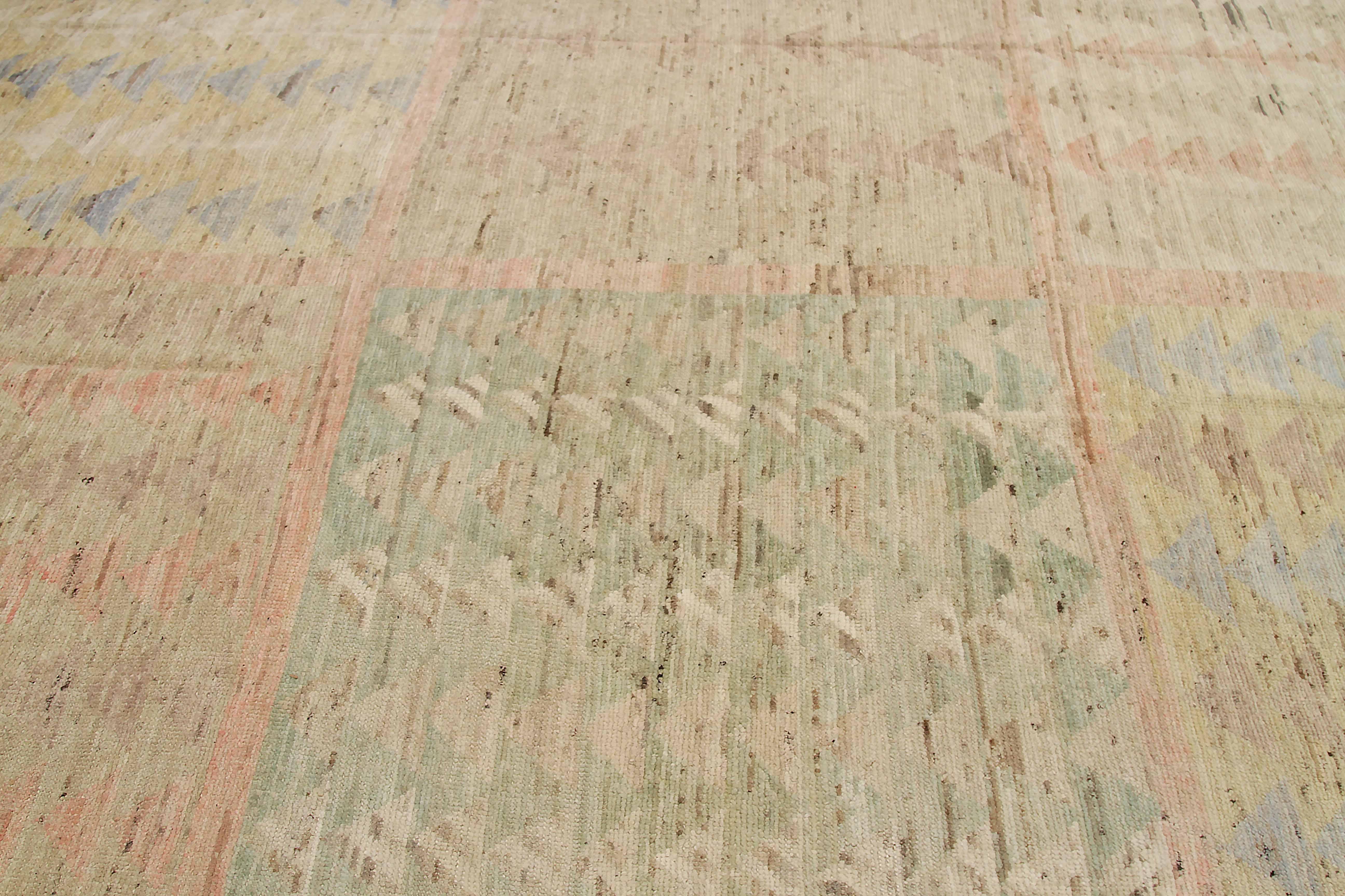Other New Afghan Area Rug Moroccan Design For Sale