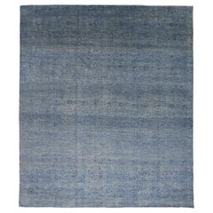 New Afghan Area Rug Transitional Design