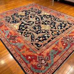 Neuer handgeknüpfter Wollteppich aus dem afghanischen Bijar-Stamm, 8' x 9'10"