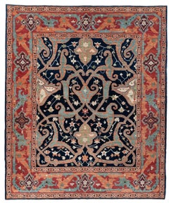Neuer handgeknüpfter Wollteppich aus dem afghanischen Bijar-Stamm, 8' x 9'10"