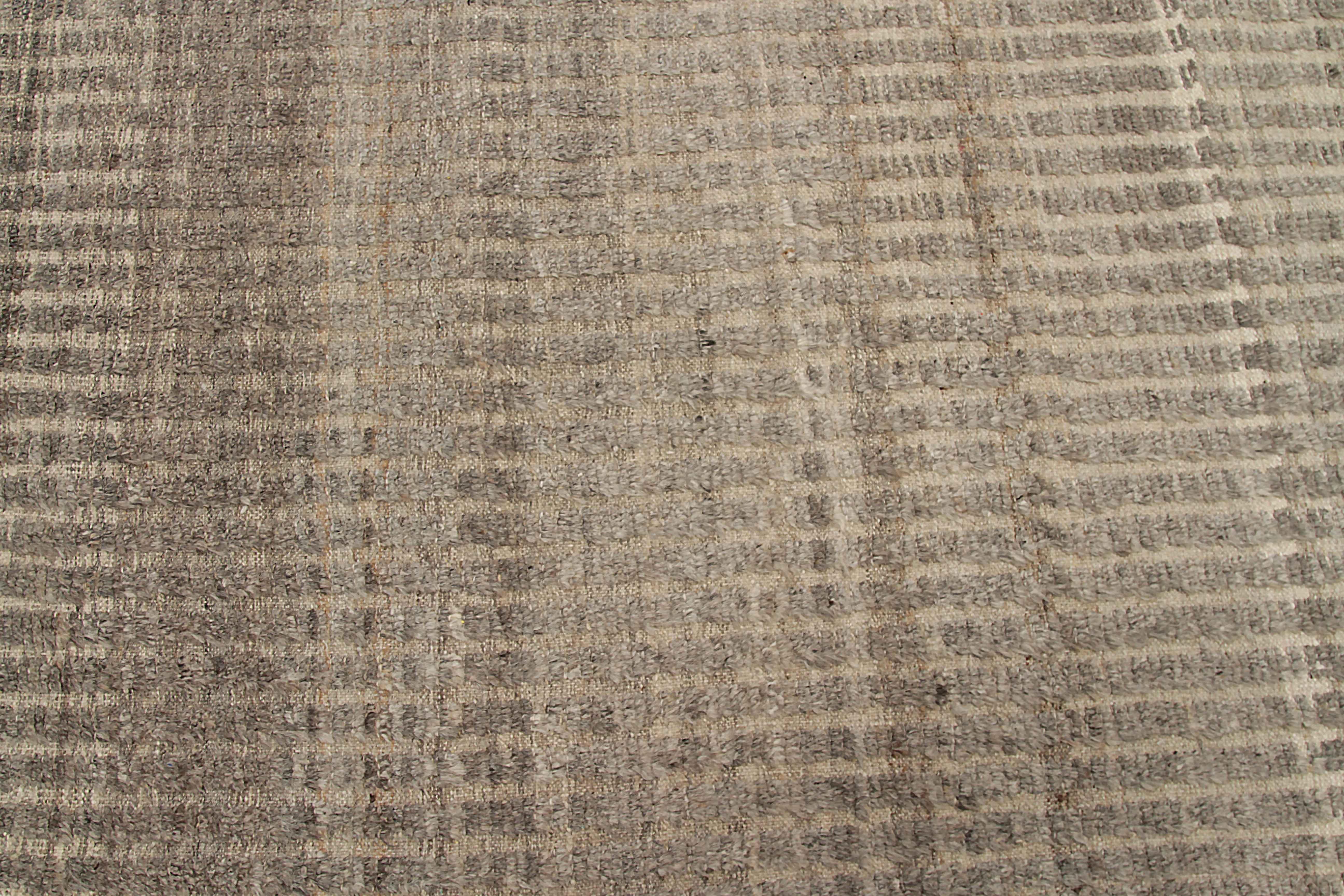Tribal Afghanistan Moroccan Runner Rug Circa 1990 - Wool Brown Ivory Design - 92285 For Sale