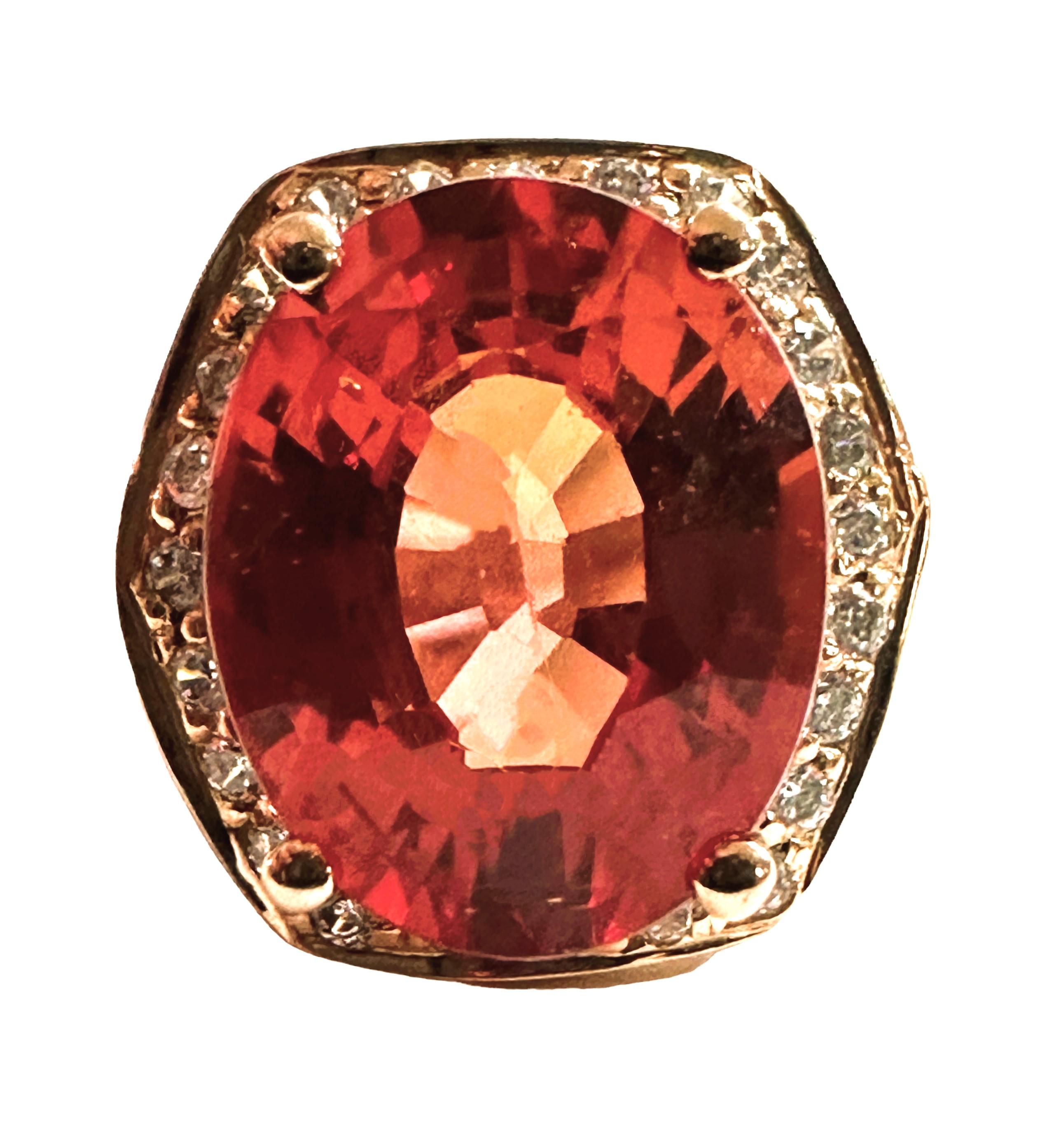 I just love the beautiful colors this ring has! The ring is a size 6.   It is from Africa and is just exquisite.  The 
