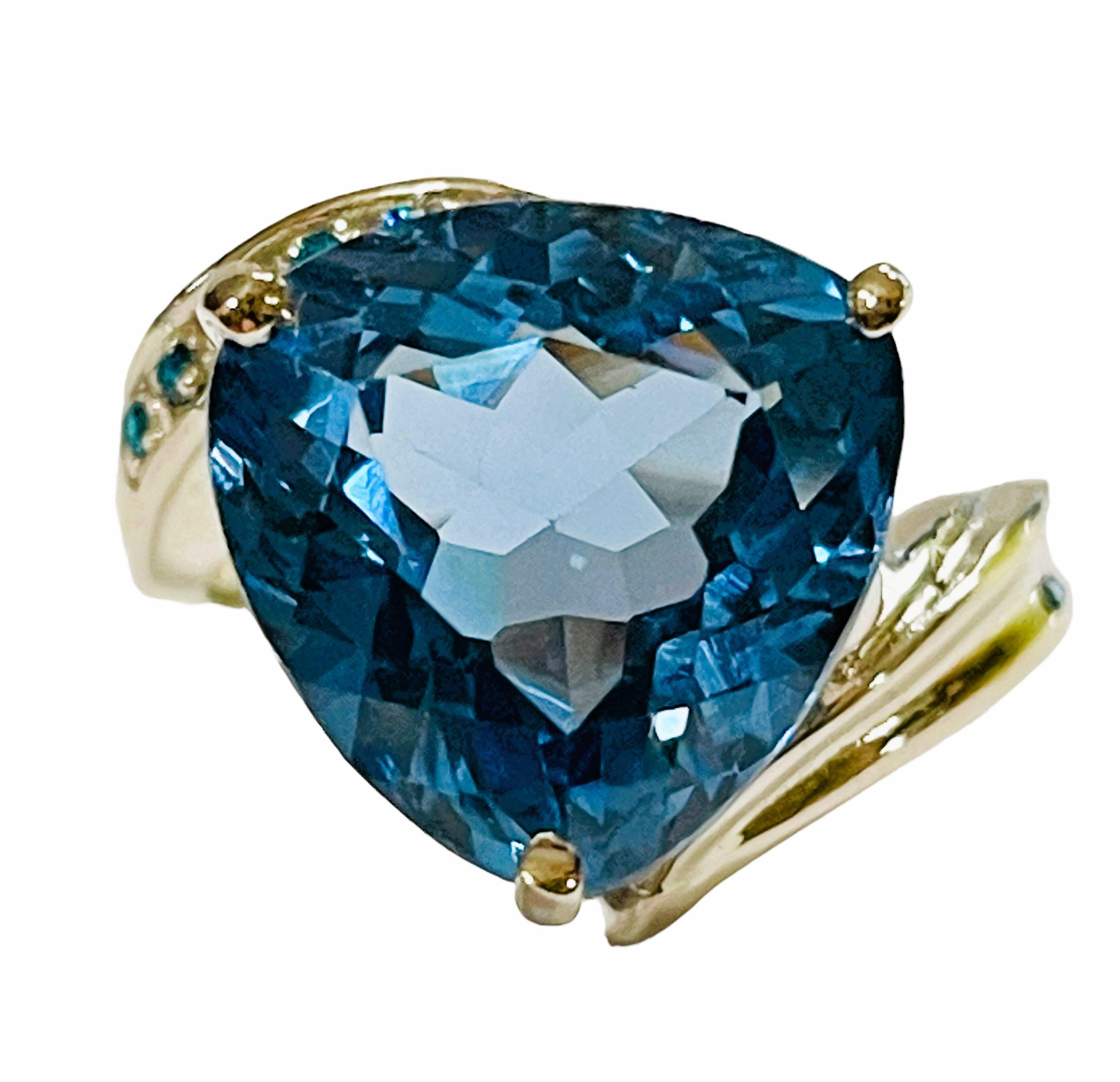 london blue sapphire