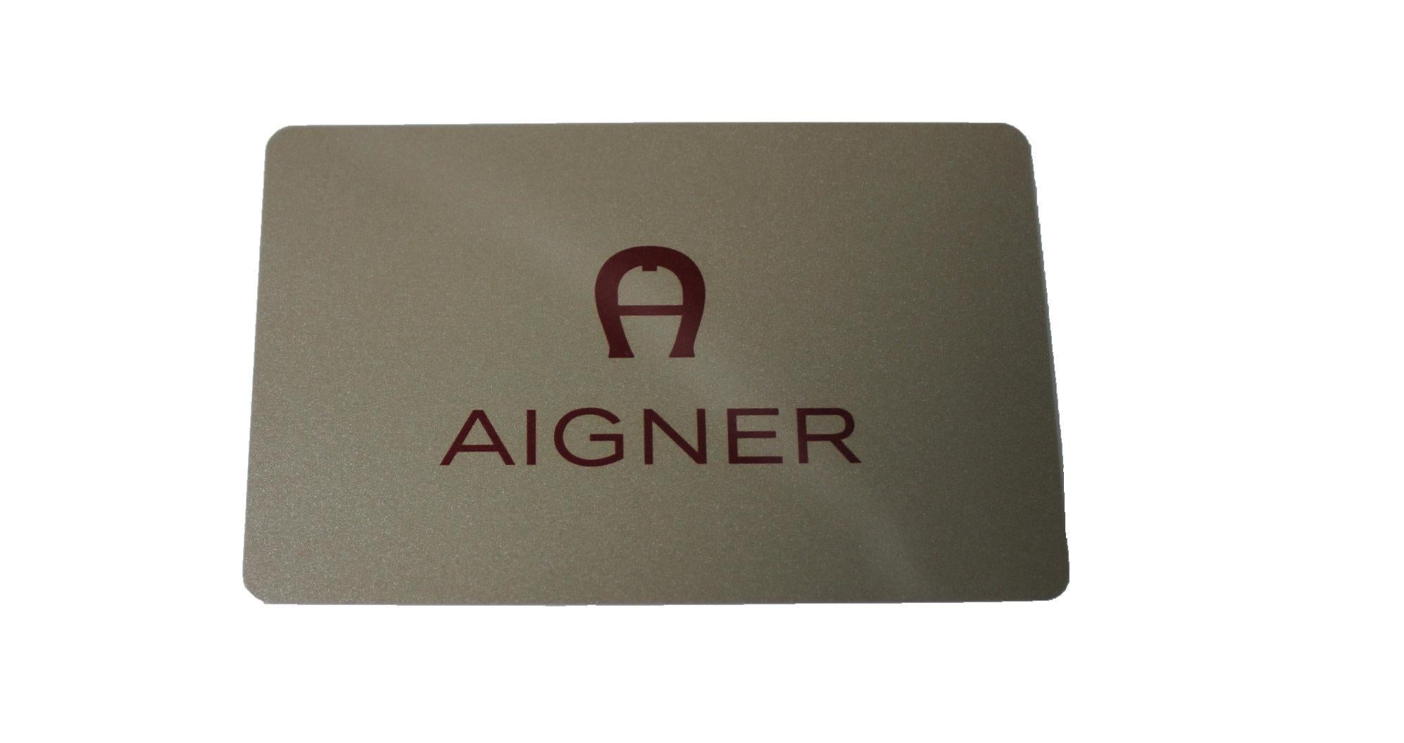 NEW Aigner Pinke Umhängetasche mit Logo-Prägung und Quaste:: Charms & Zip Wallet 7