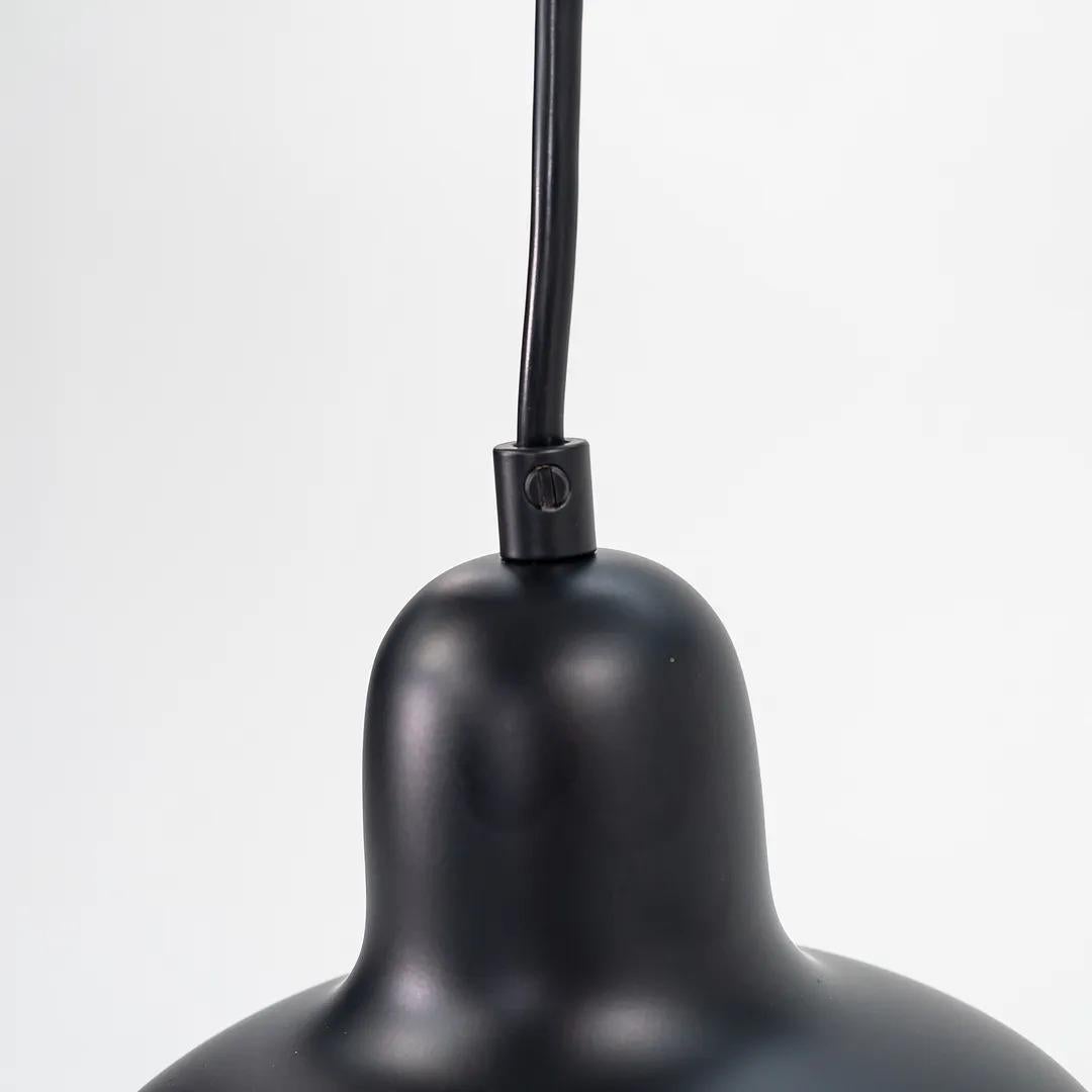 New Aino & Alvar Aalto for Artek Golden Bell Pendant Light in Black, Model A330s For Sale 3