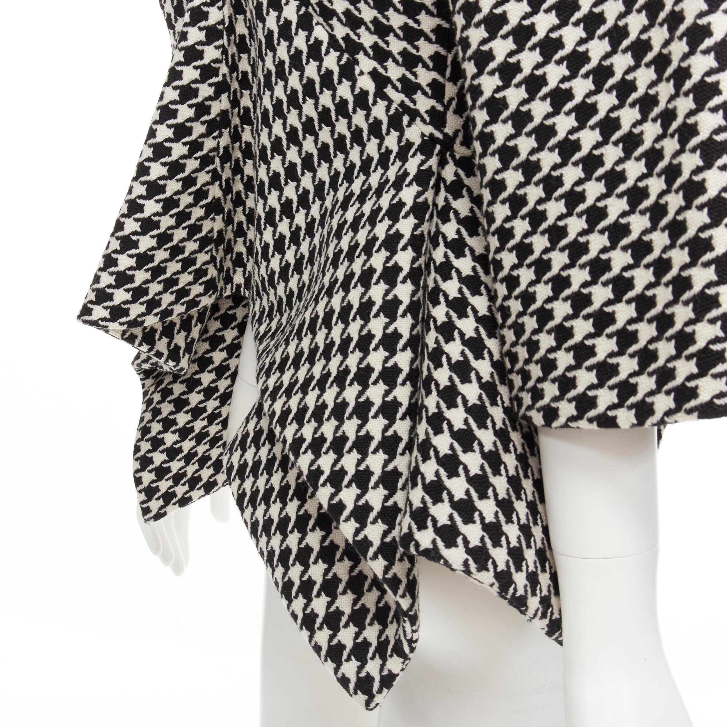 neu ALEXANDER MCQUEEN 2009 Runway Horn Of Plenty Look 1 Jacke mit Hahnentrittmuster IT40 5
