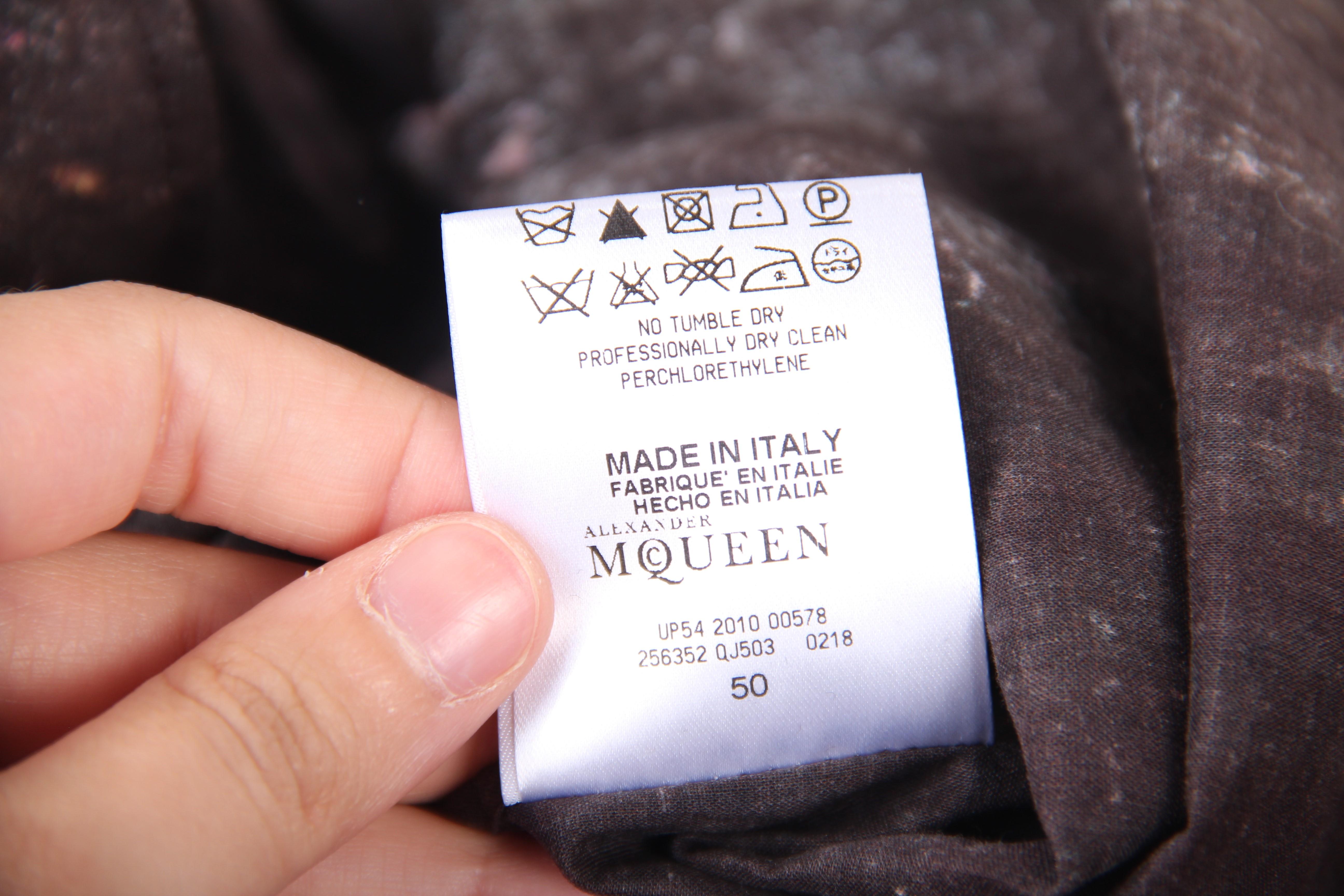 New Alexander McQueen 2010 shirt For Sale 5