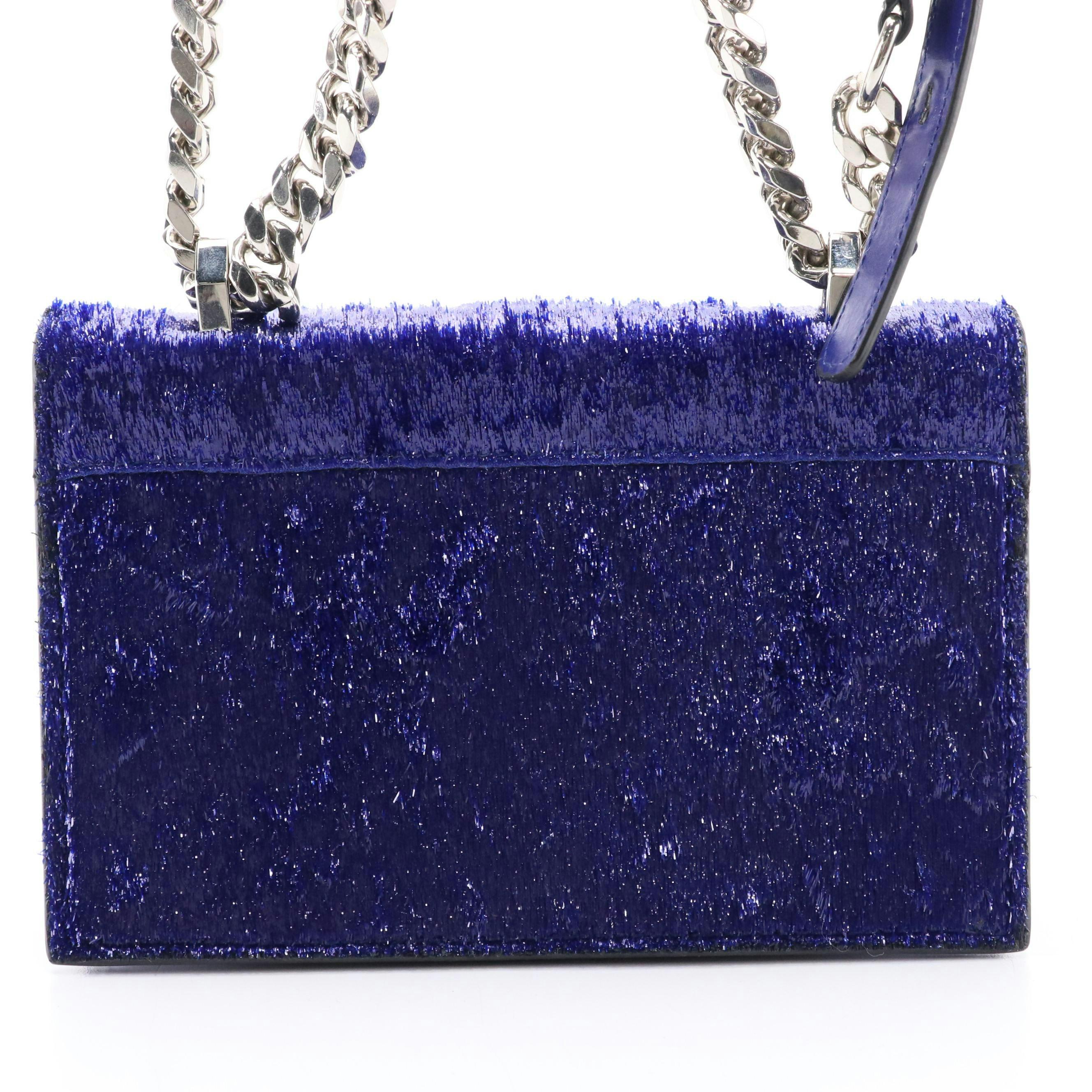 New Alexander McQueen 2019 Jeweled Tinsel Satchel Bag $2940 Pour femmes en vente
