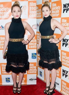 New Alexander McQueen Black Champagne Embellished Wedge Shoes Italian 38